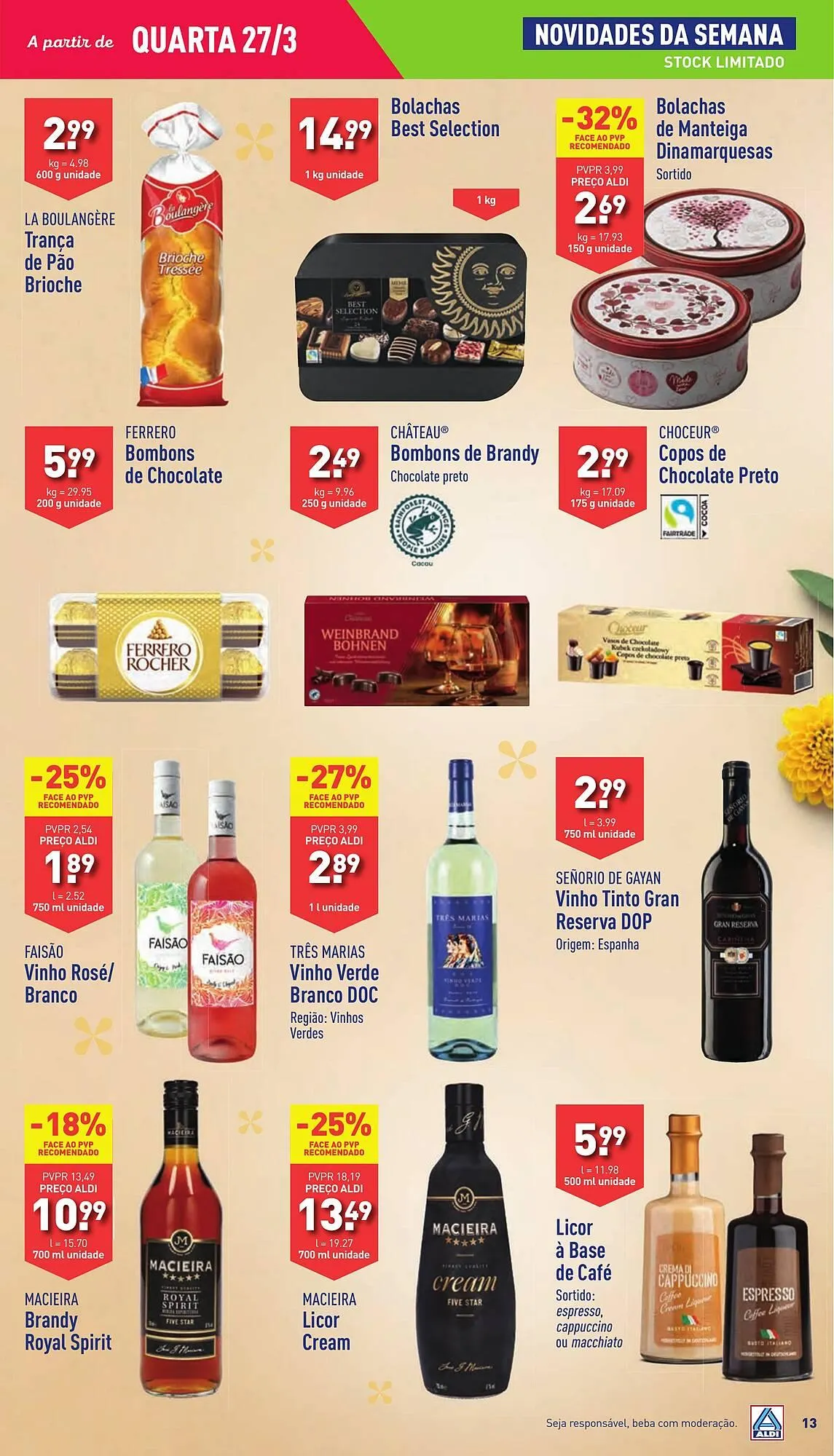 Folheto Folheto ALDI de 27 de março até 2 de abril 2024 - Pagina 13