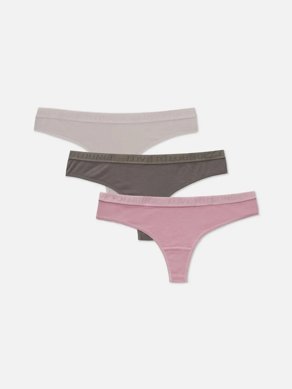 Pack 3 tangas tonais