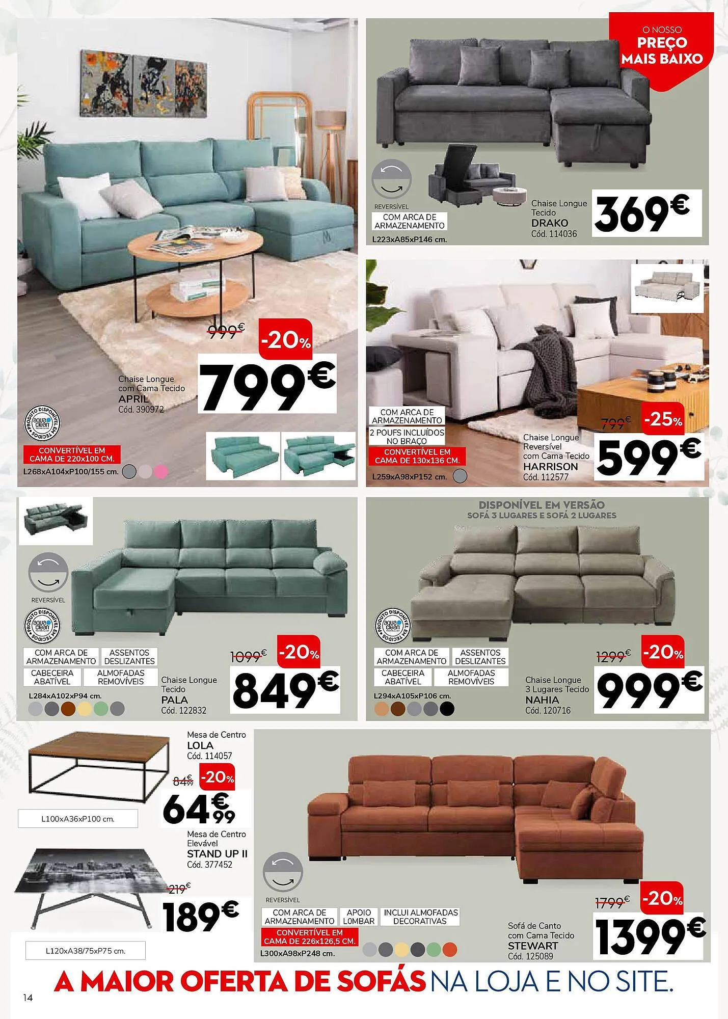 Folheto Folheto Conforama de 1 de maio até 29 de maio 2025 - Pagina 14