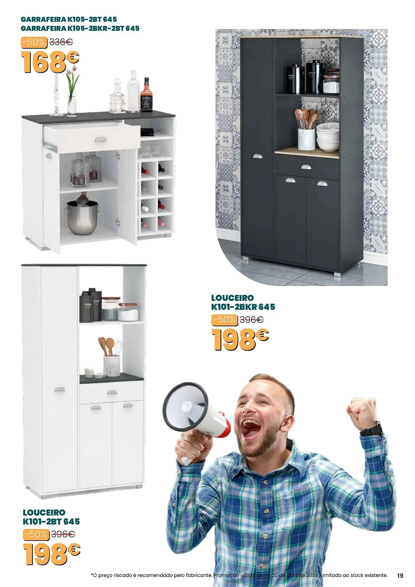 Folheto Folheto Hiper Centro do Móvel de 1 de abril até 30 de abril 2025 - Pagina 19