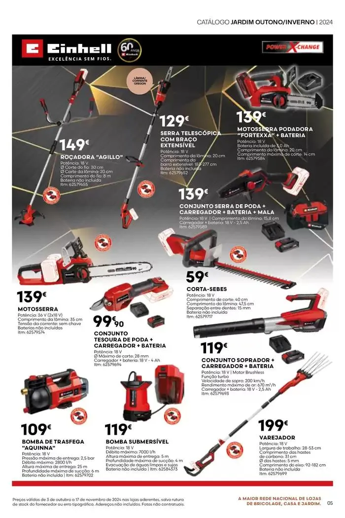 Folheto Folheto Digital - Jardim Outono/Inverno 24p Nacional de 3 de outubro até 17 de novembro 2024 - Pagina 5
