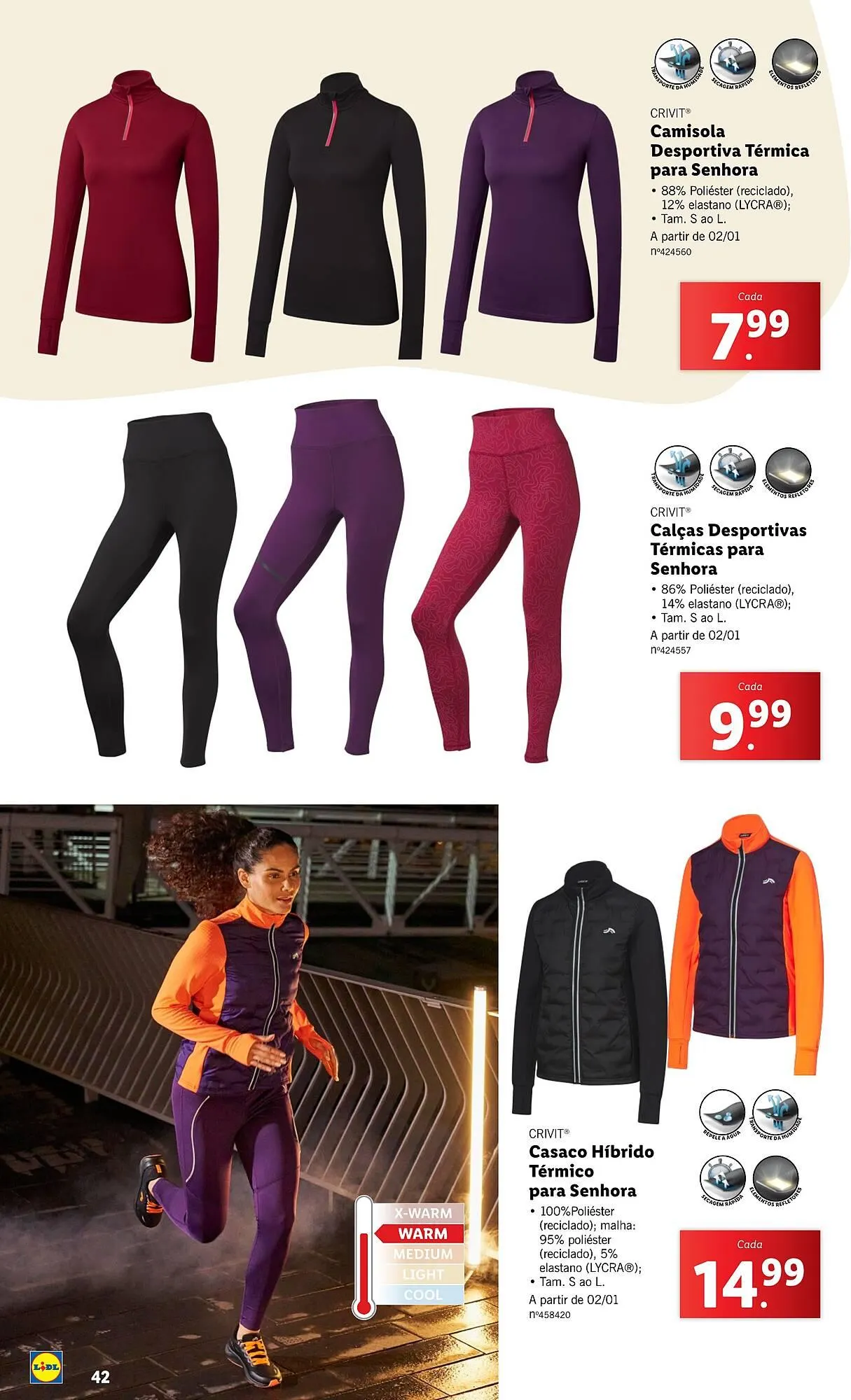 Folheto Folheto Lidl de 2 de janeiro até 6 de março 2025 - Pagina 42