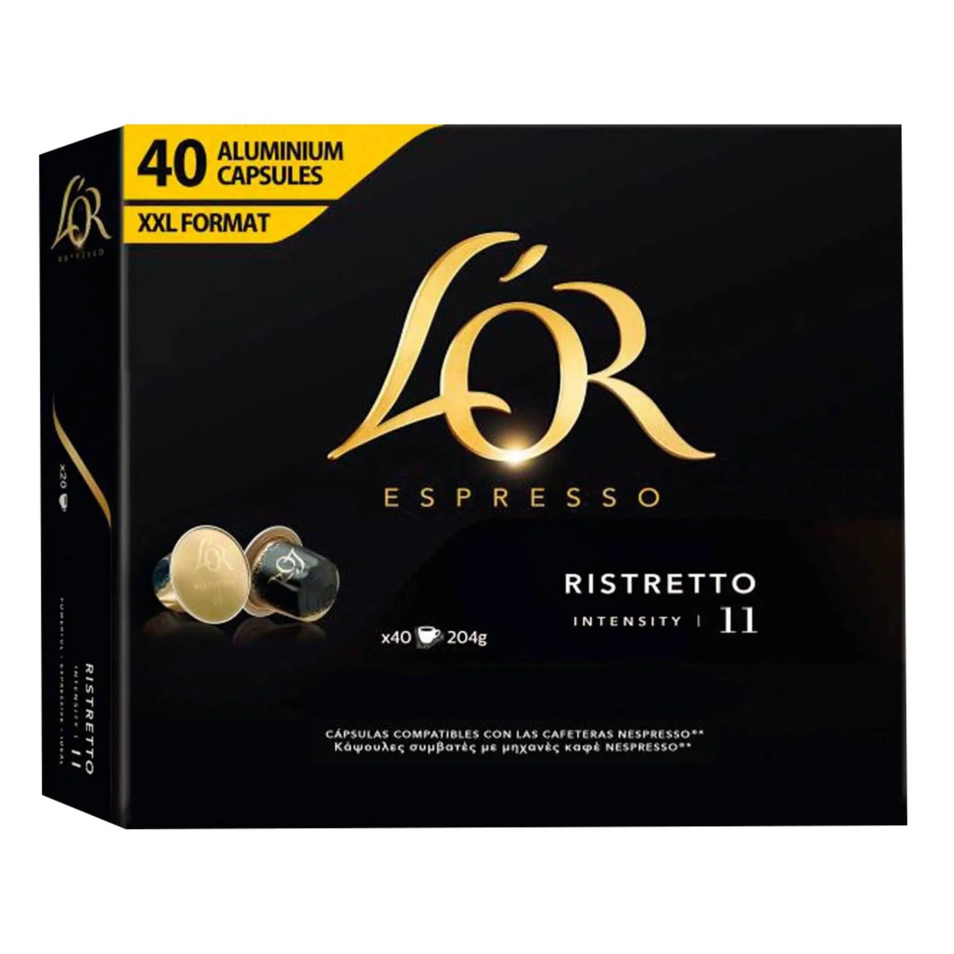Cápsulas de Café Ristretto Int 11