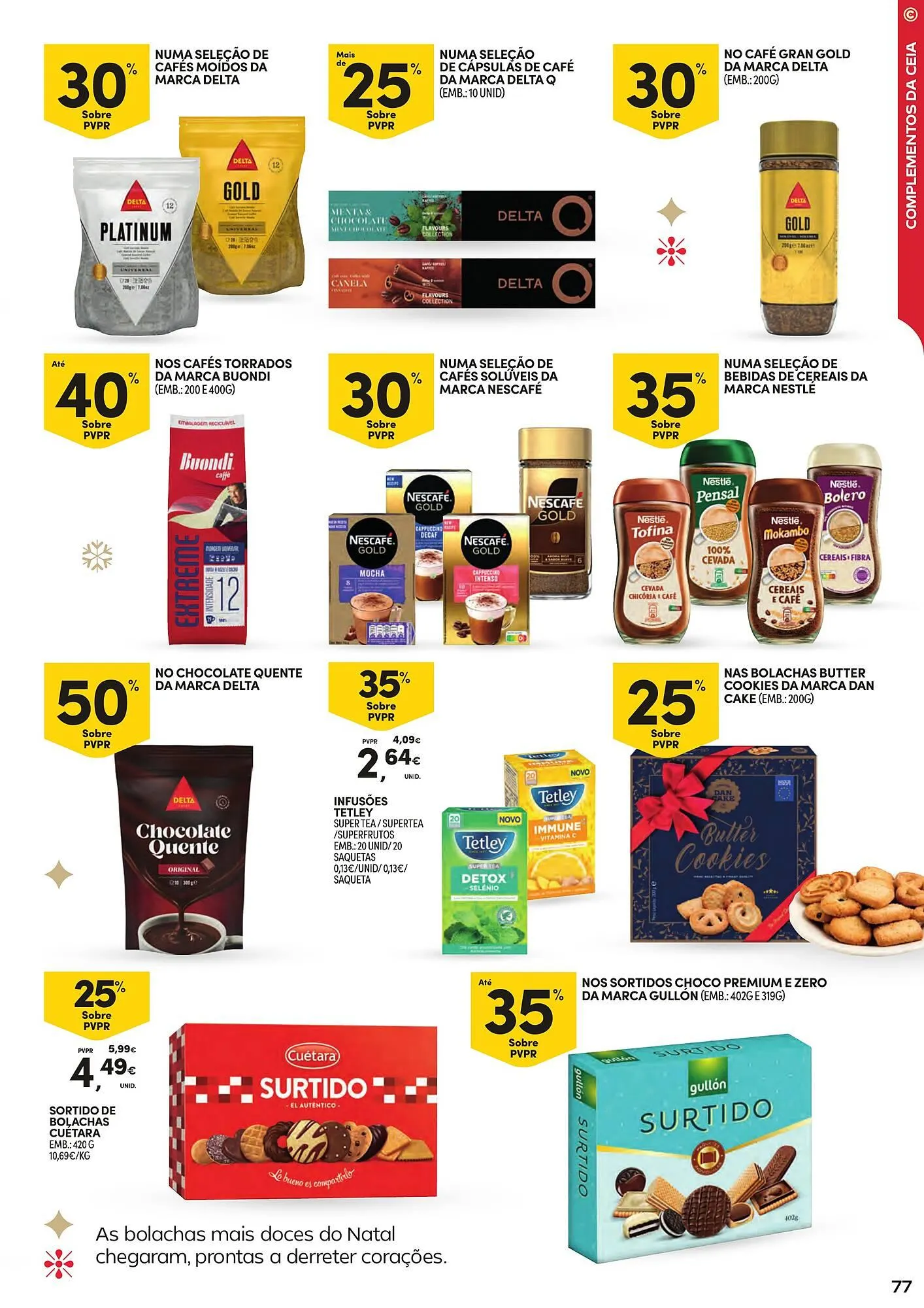 Folheto Folheto Continente de 18 de novembro até 24 de dezembro 2025 - Pagina 77