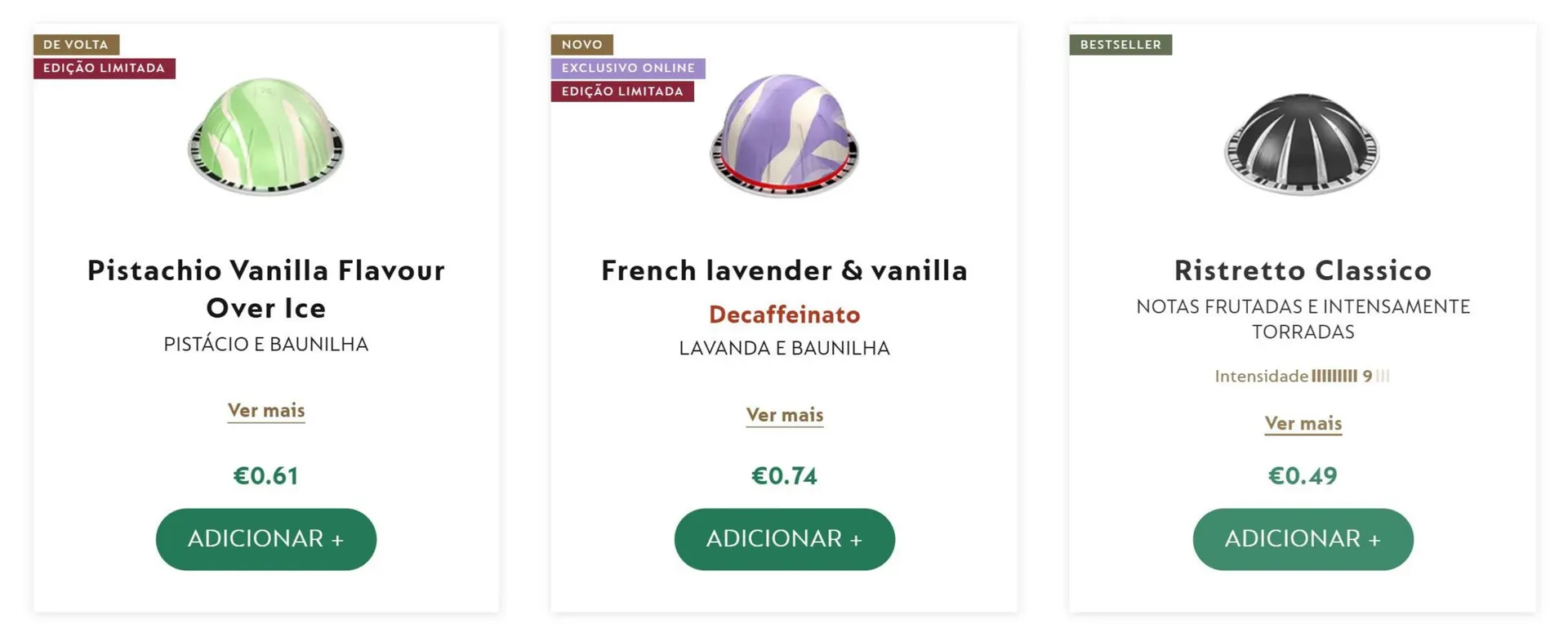 Folheto Folheto Nespresso de 2 de abril até 15 de abril 2026 - Pagina 1