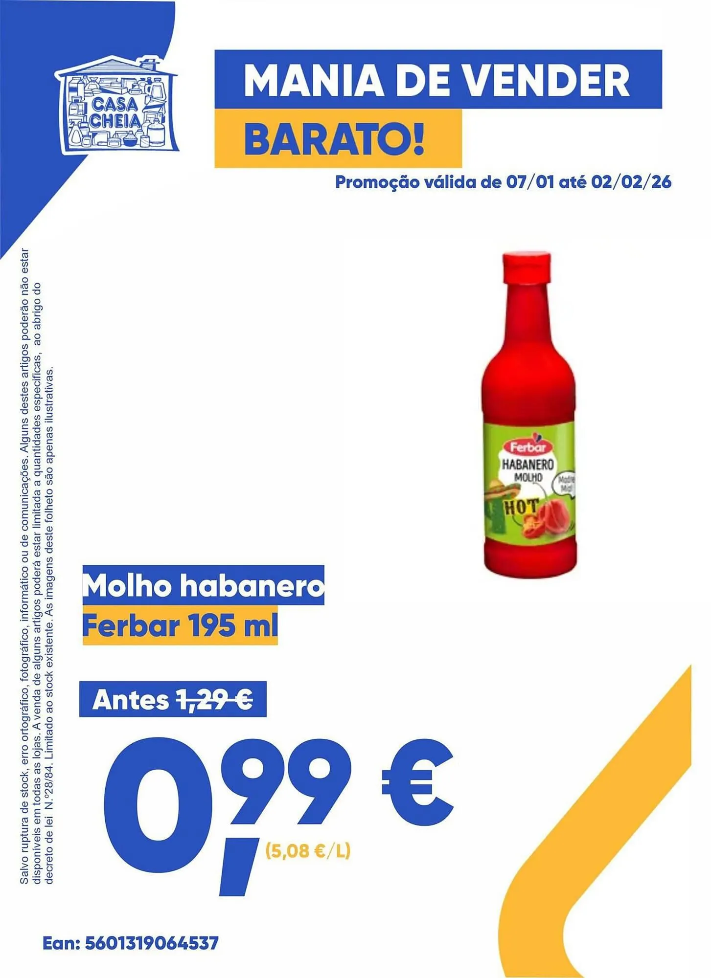 Folheto Folheto Casa Cheia de 7 de janeiro até 2 de fevereiro 2026 - Pagina 8
