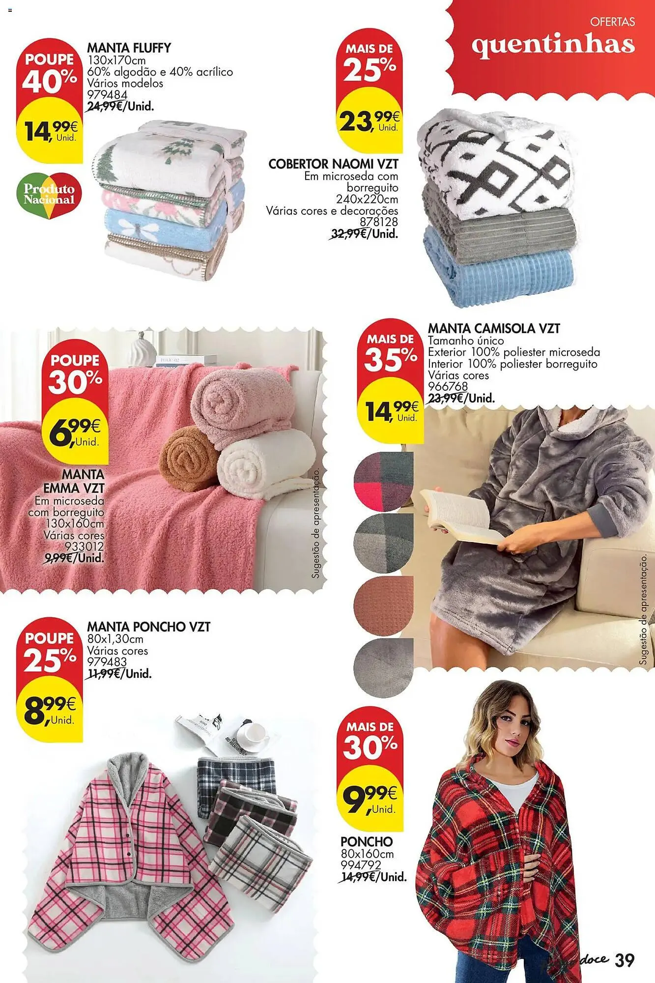 Folheto Folheto Pingo Doce de 11 de novembro até 6 de janeiro 2026 - Pagina 39