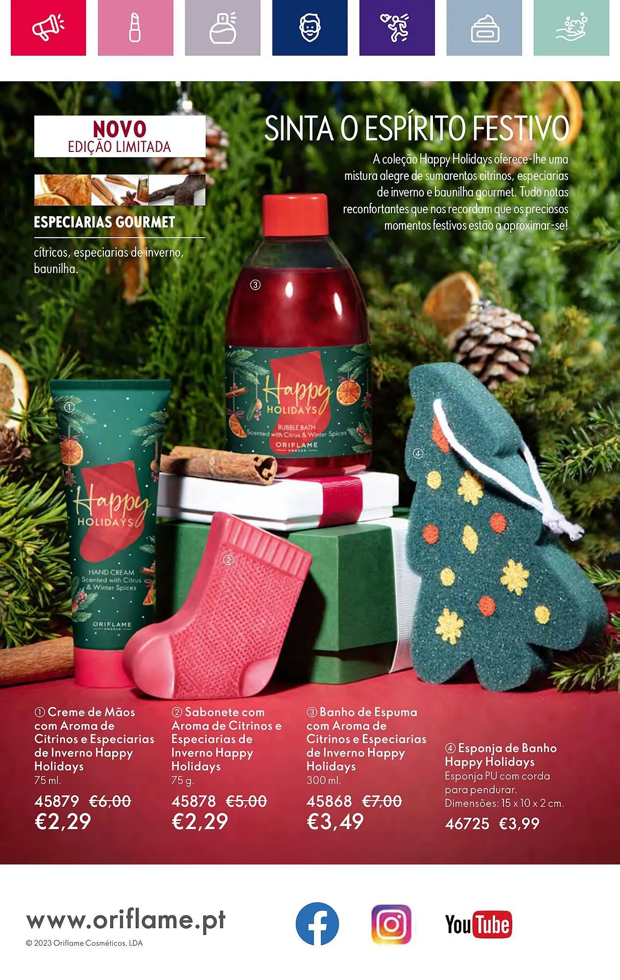 Folheto Folheto Oriflame de 8 de novembro até 28 de novembro 2023 - Pagina 190