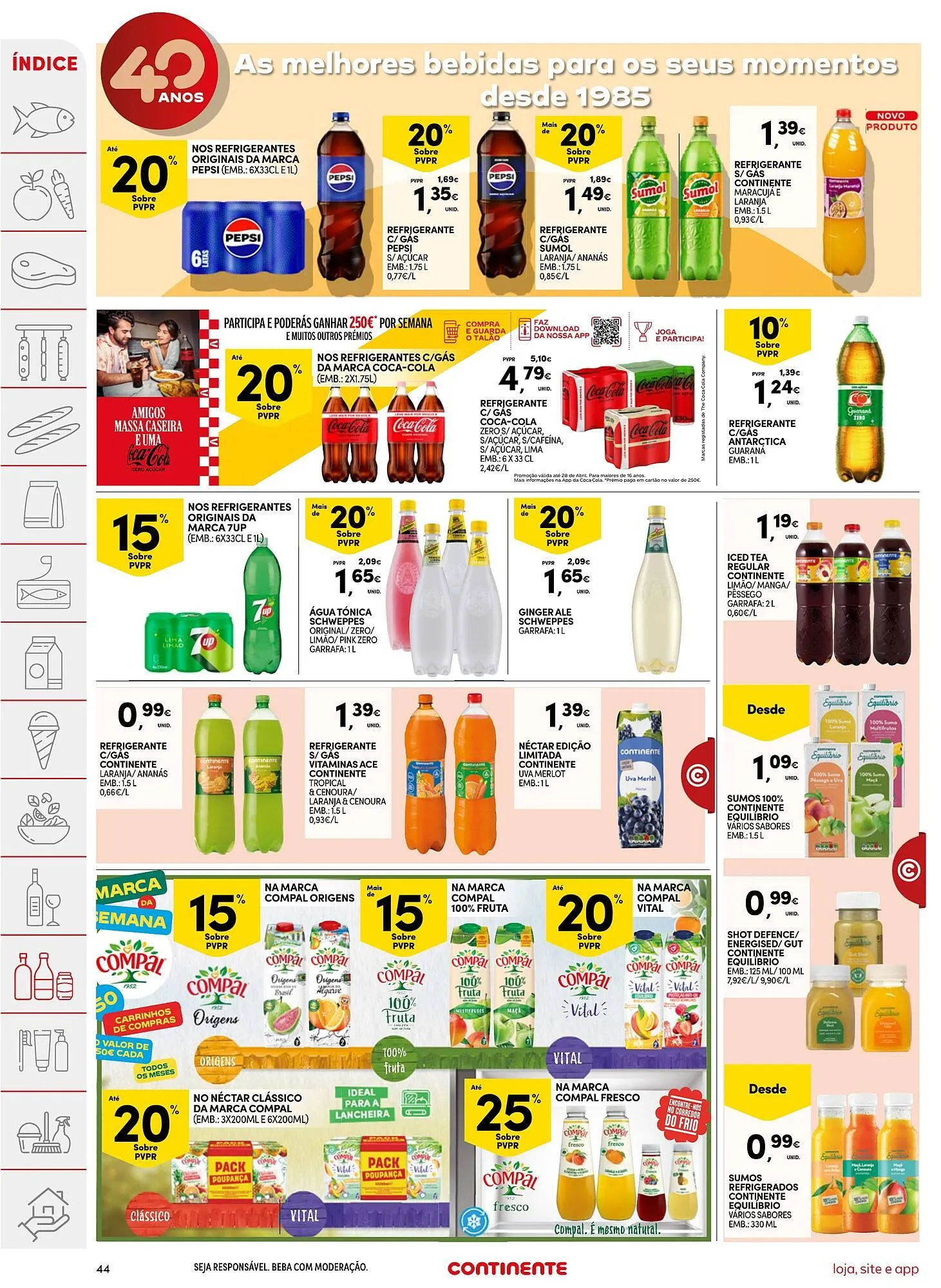 Folheto Folheto Continente de 25 de março até 31 de março 2025 - Pagina 44
