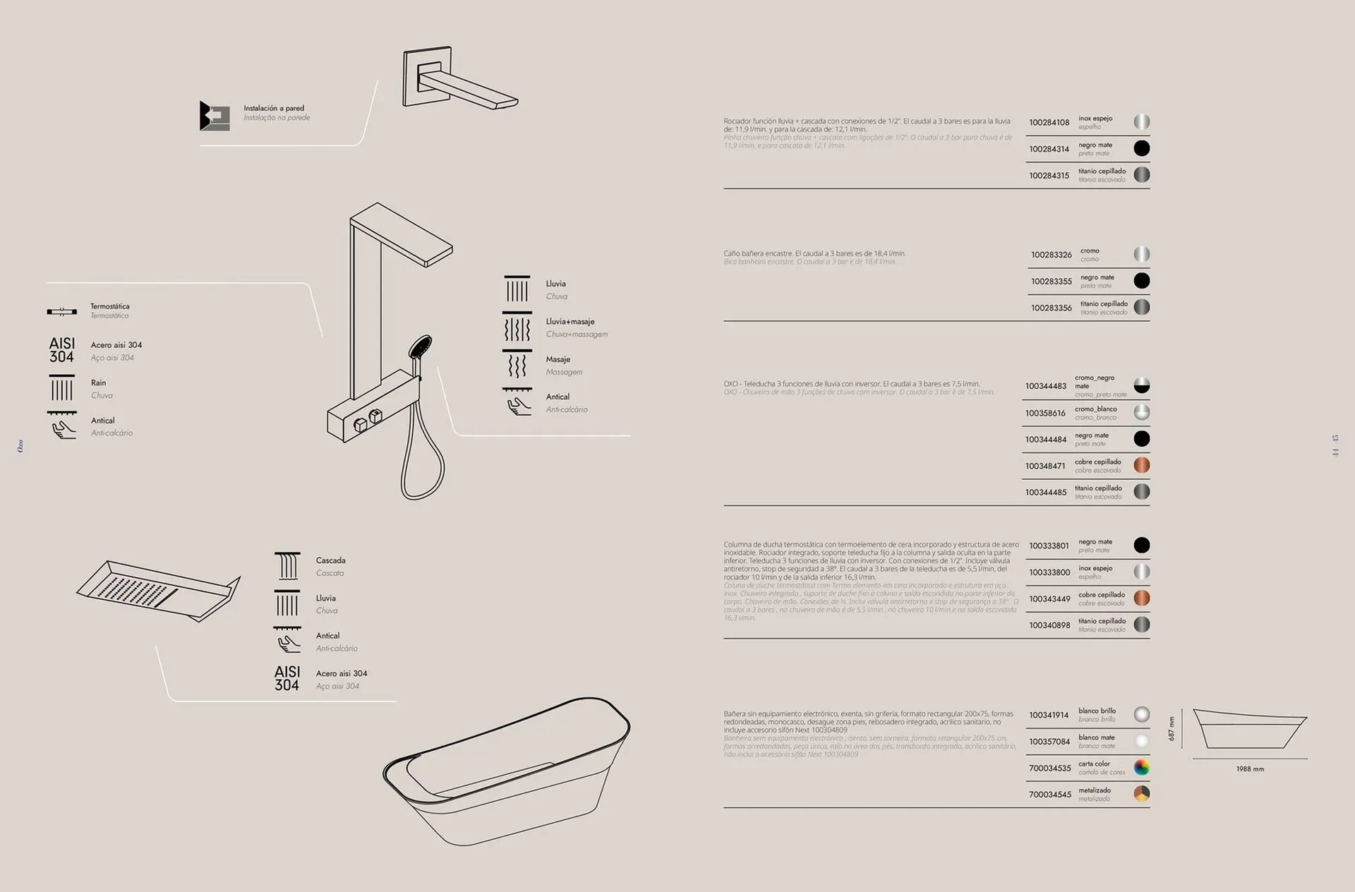 Folheto Catálogo Porcelanosa de 14 de outubro até 31 de dezembro 2025 - Pagina 24