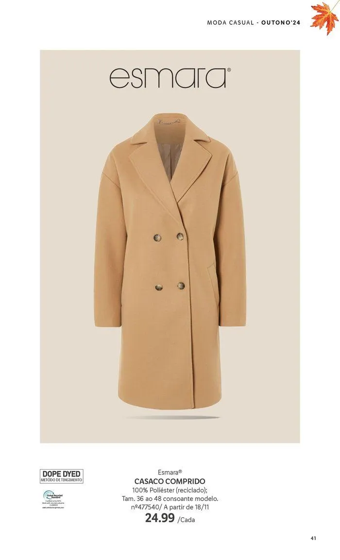 Folheto Esmara de 16 de setembro até 20 de novembro 2024 - Pagina 41