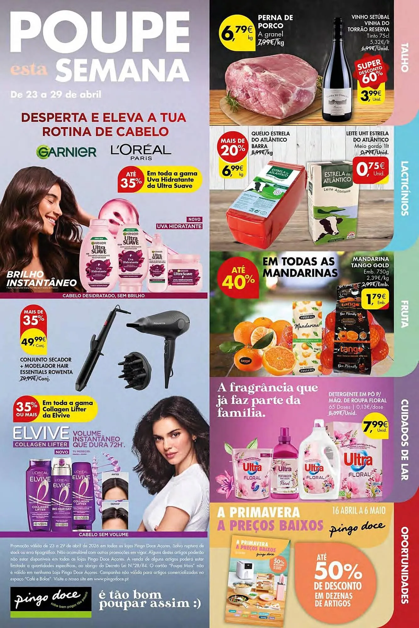 Folheto Folheto Pingo Doce de 23 de abril até 29 de abril 2026 - Pagina 1