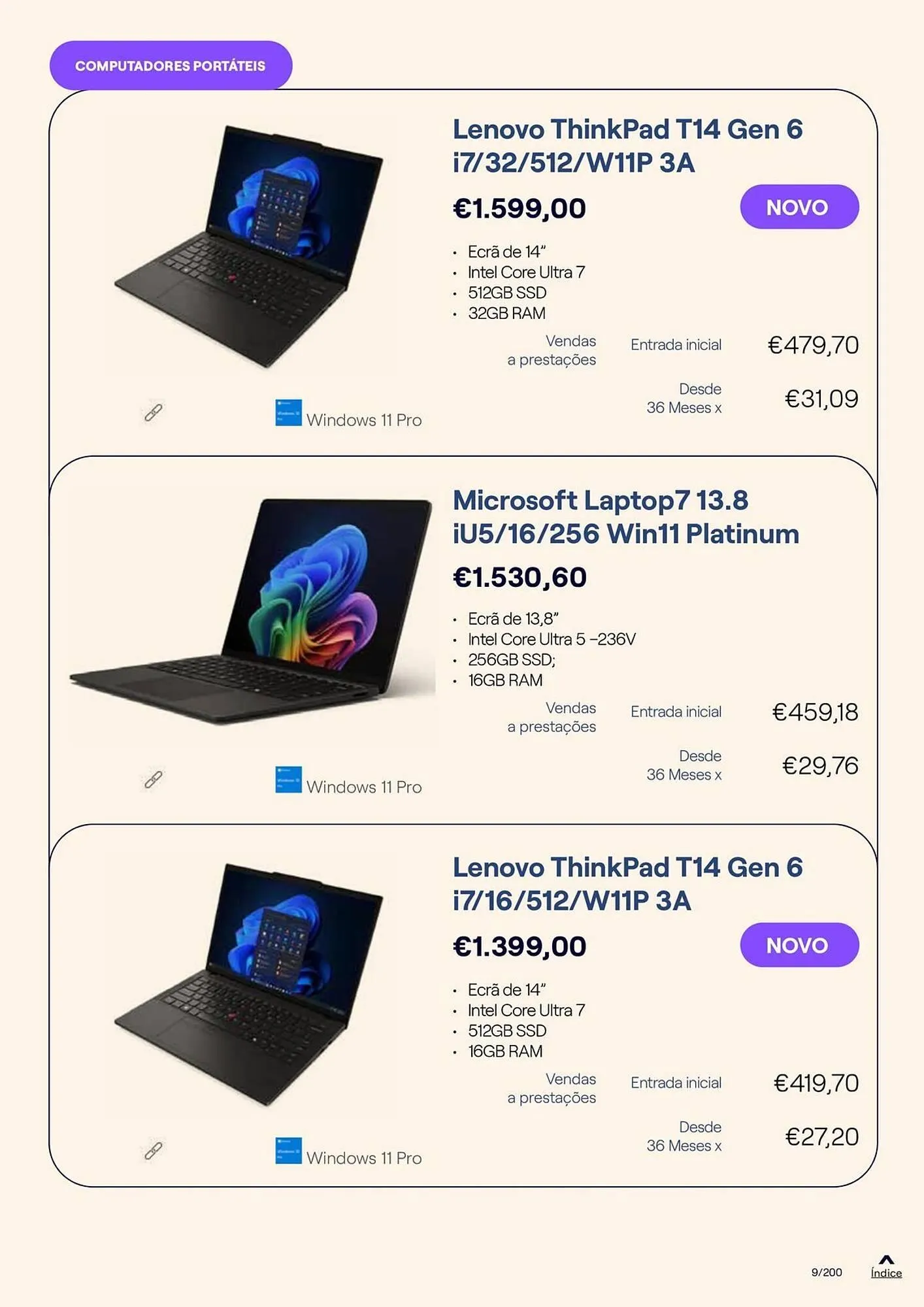 Folheto Catálogo MEO de 25 de setembro até 30 de setembro 2025 - Pagina 9