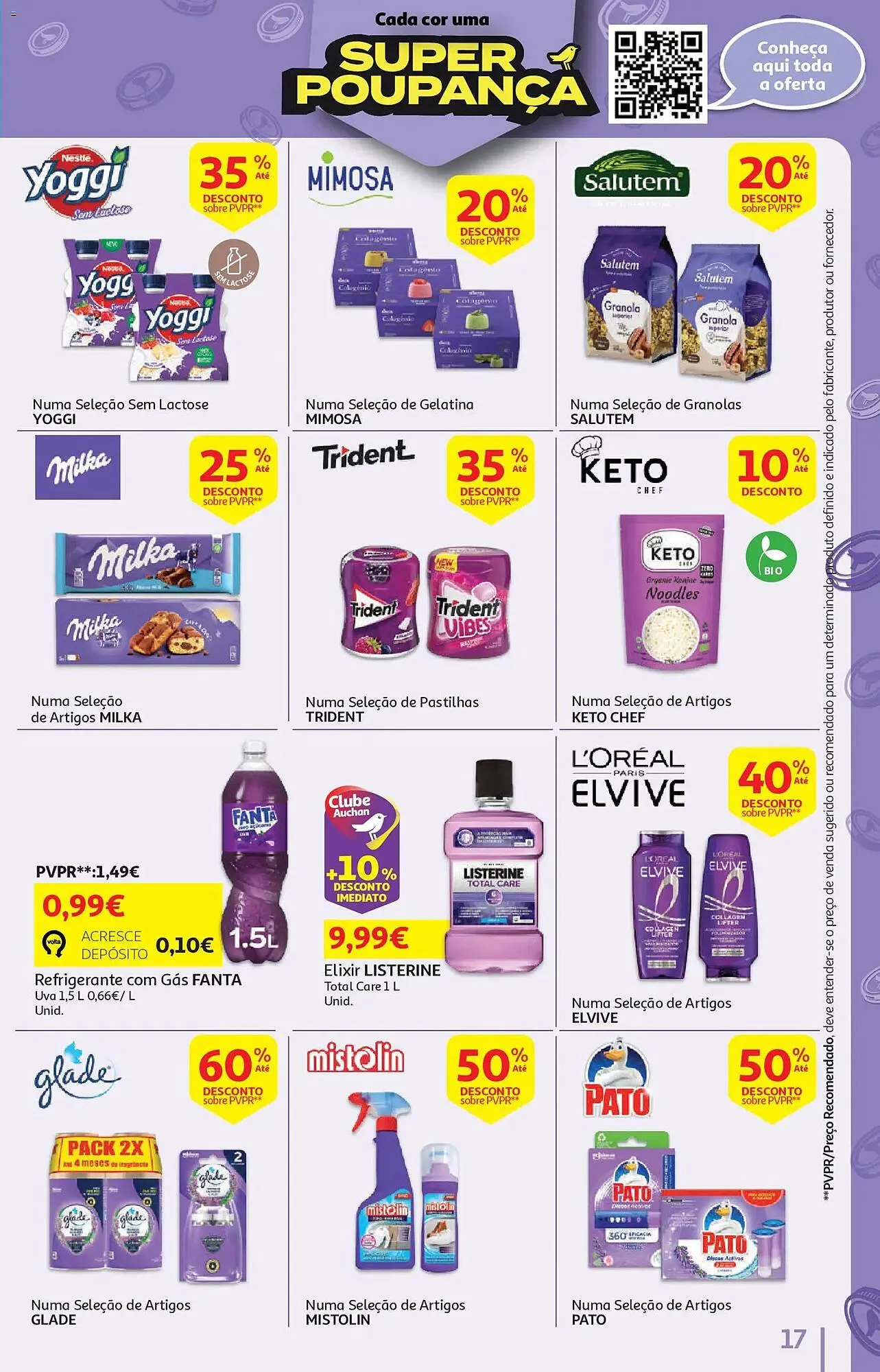 Folheto Folheto Auchan de 6 de maio até 22 de maio 2026 - Pagina 17