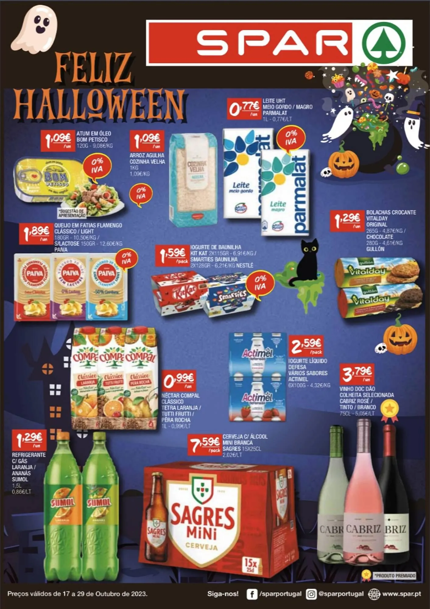 Folheto Folheto Spar de 17 de outubro até 29 de outubro 2023 - Pagina 1