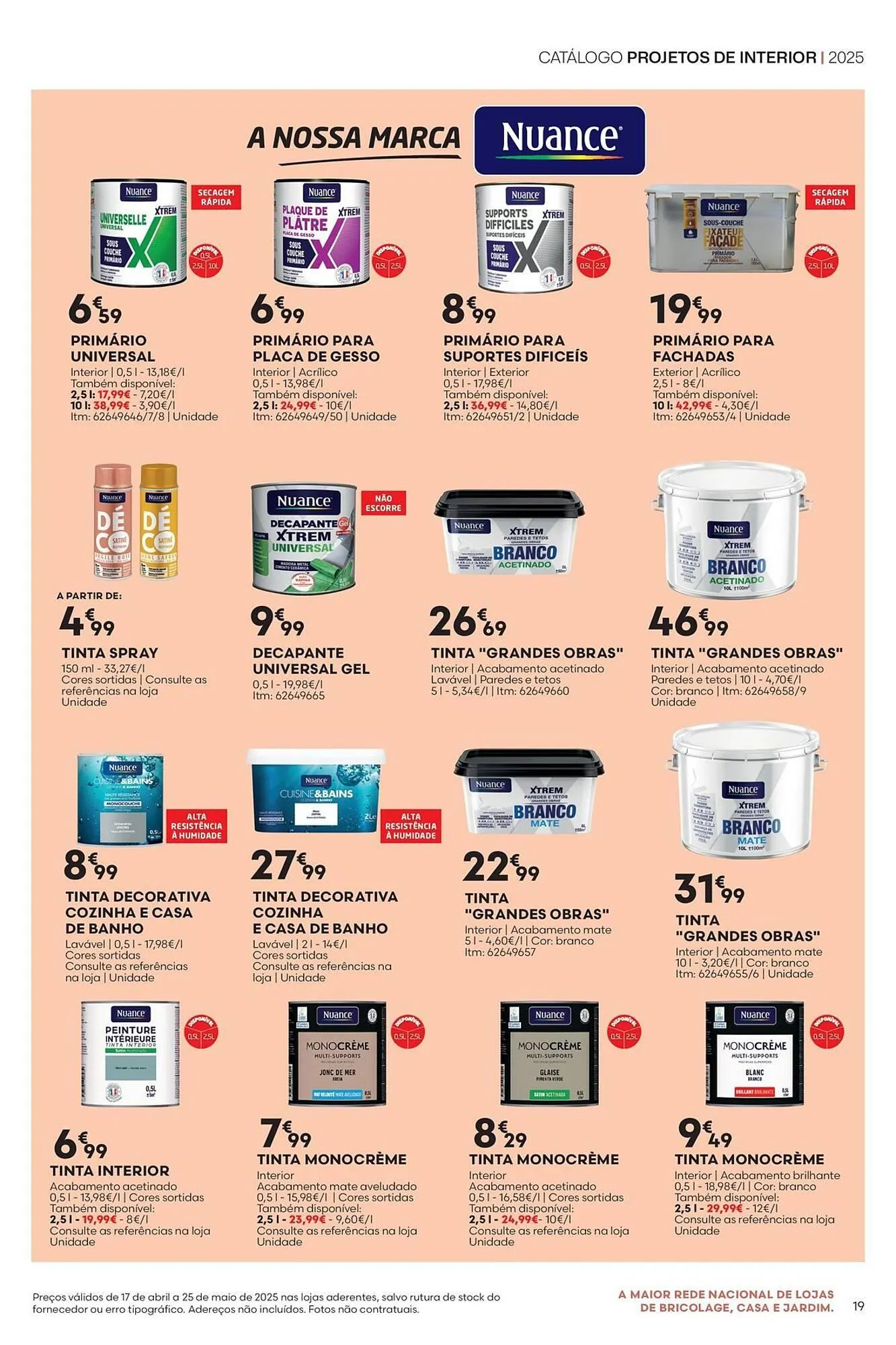 Folheto Folheto Bricomarché de 16 de abril até 25 de maio 2025 - Pagina 19