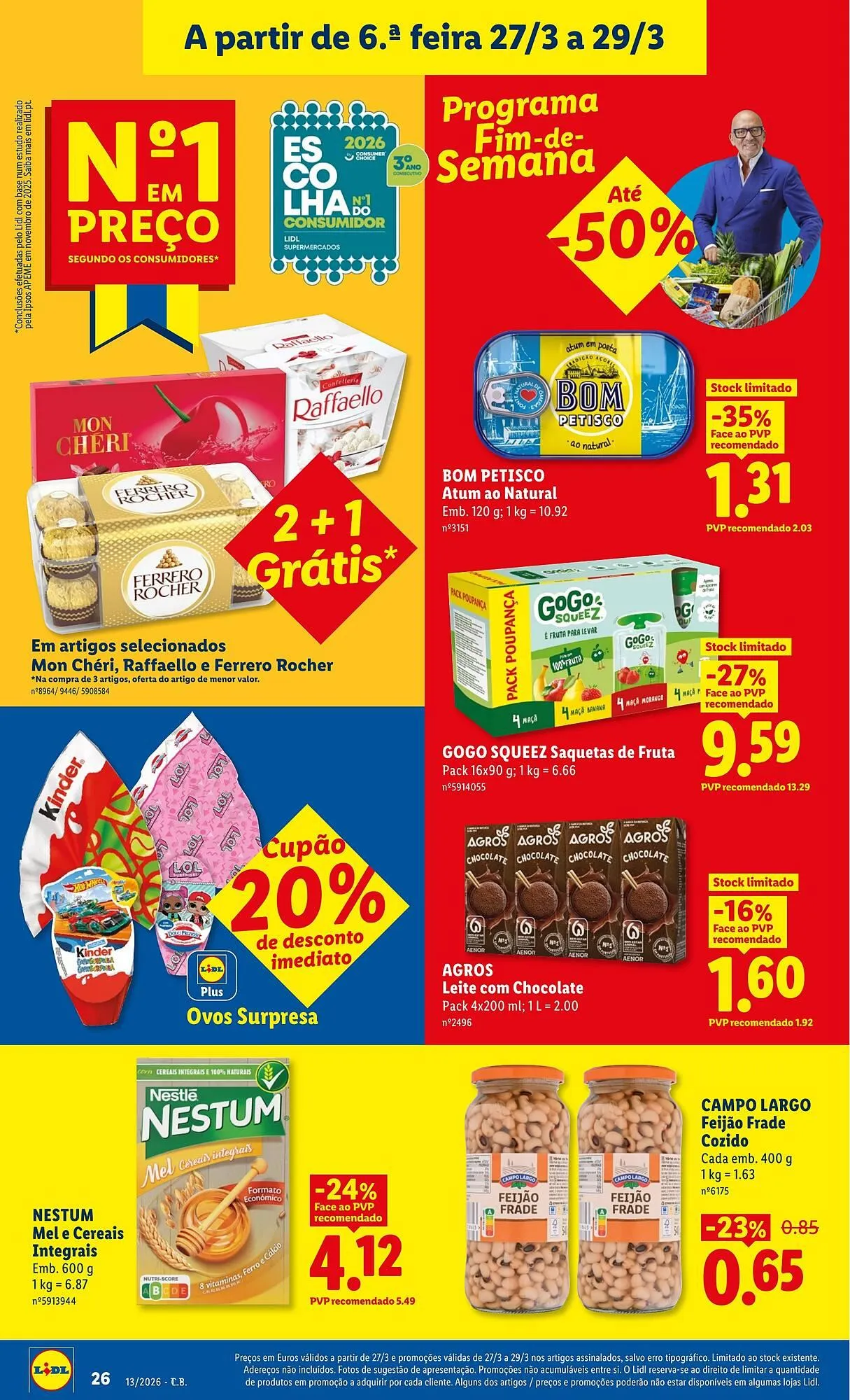 Folheto Folheto Lidl de 23 de março até 29 de março 2026 - Pagina 26