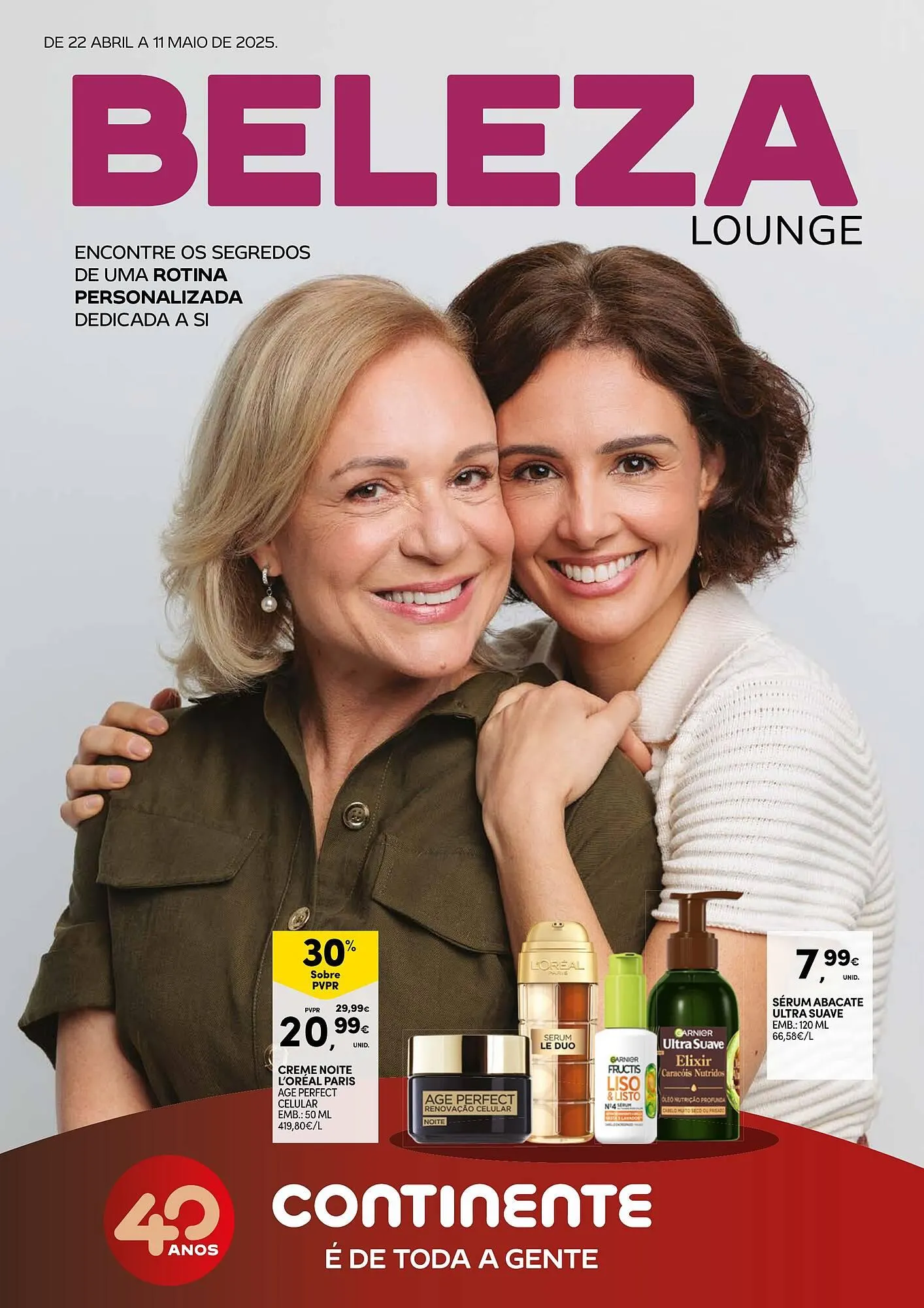 Folheto Folheto Continente de 22 de abril até 11 de maio 2025 - Pagina 1