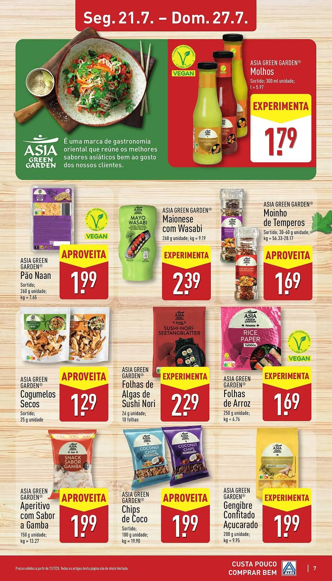 Folheto Folheto ALDI de 21 de julho até 27 de julho 2025 - Pagina 7