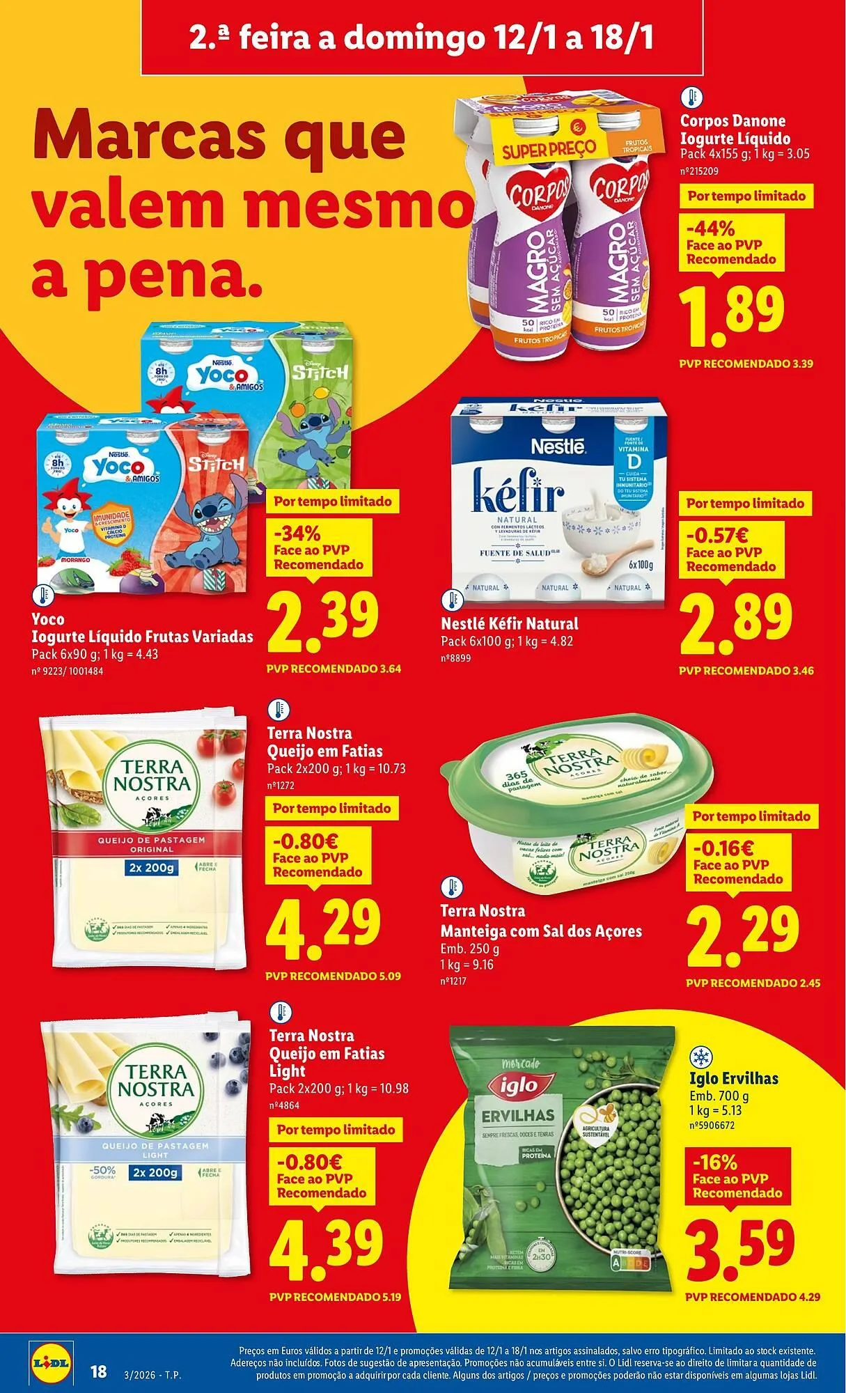 Folheto Folheto Lidl de 12 de janeiro até 18 de janeiro 2026 - Pagina 18