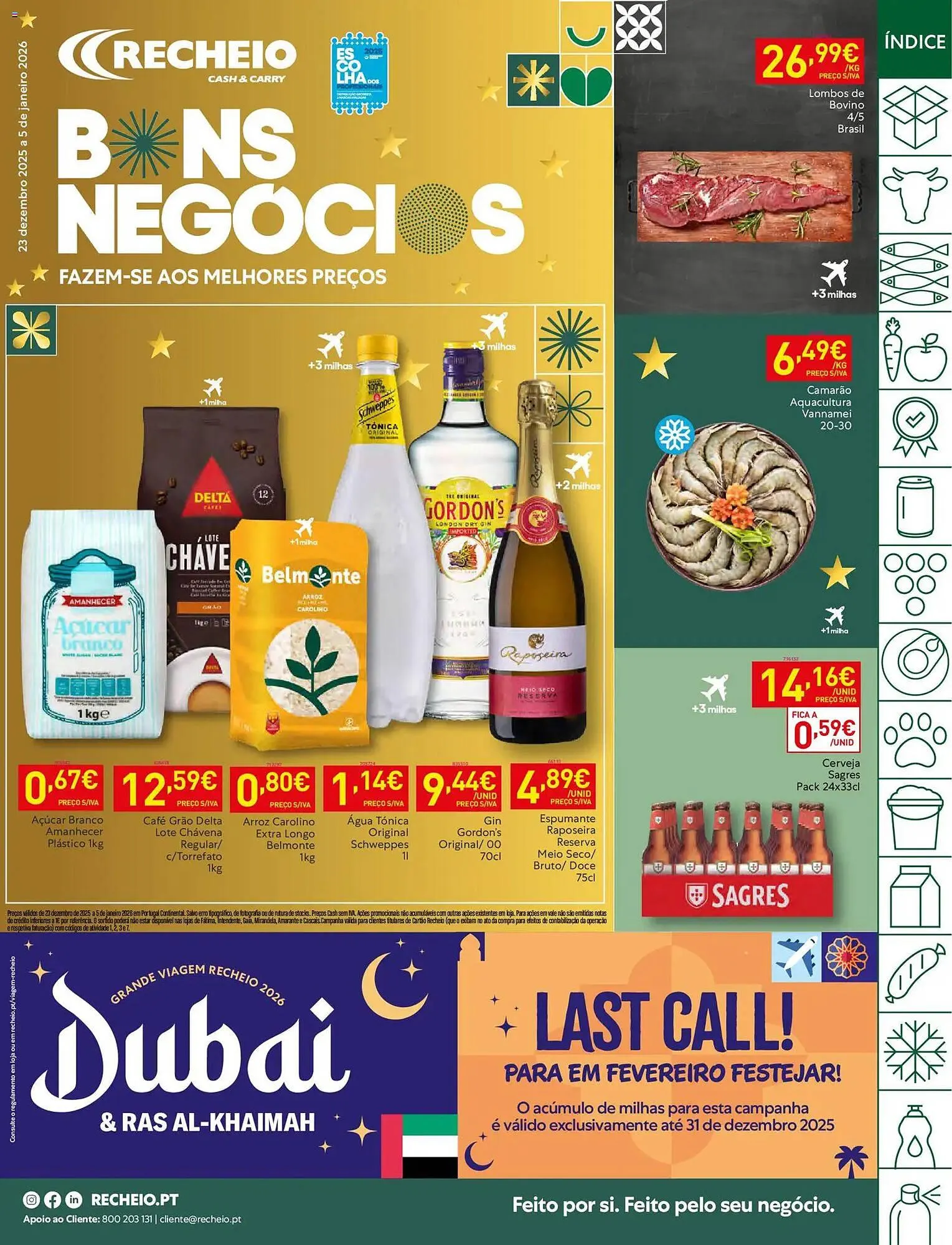 Folheto Folheto Recheio de 23 de dezembro até 6 de janeiro 2026 - Pagina 1