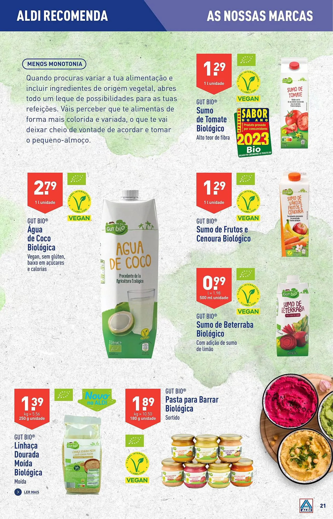 Folheto Folheto ALDI de 27 de setembro até 3 de outubro 2023 - Pagina 21