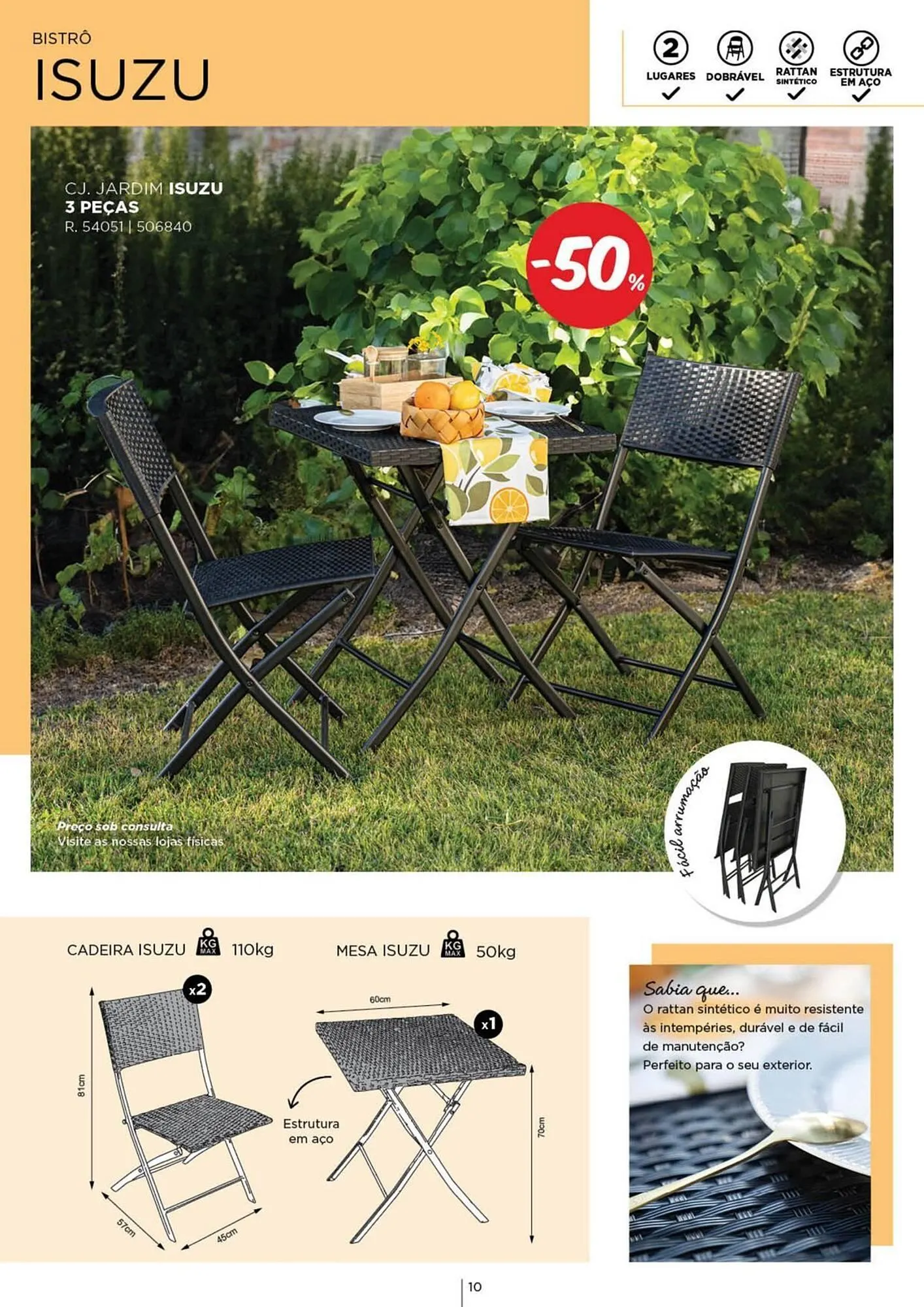 Folheto Folheto Espaço Casa de 11 de abril até 31 de agosto 2025 - Pagina 10