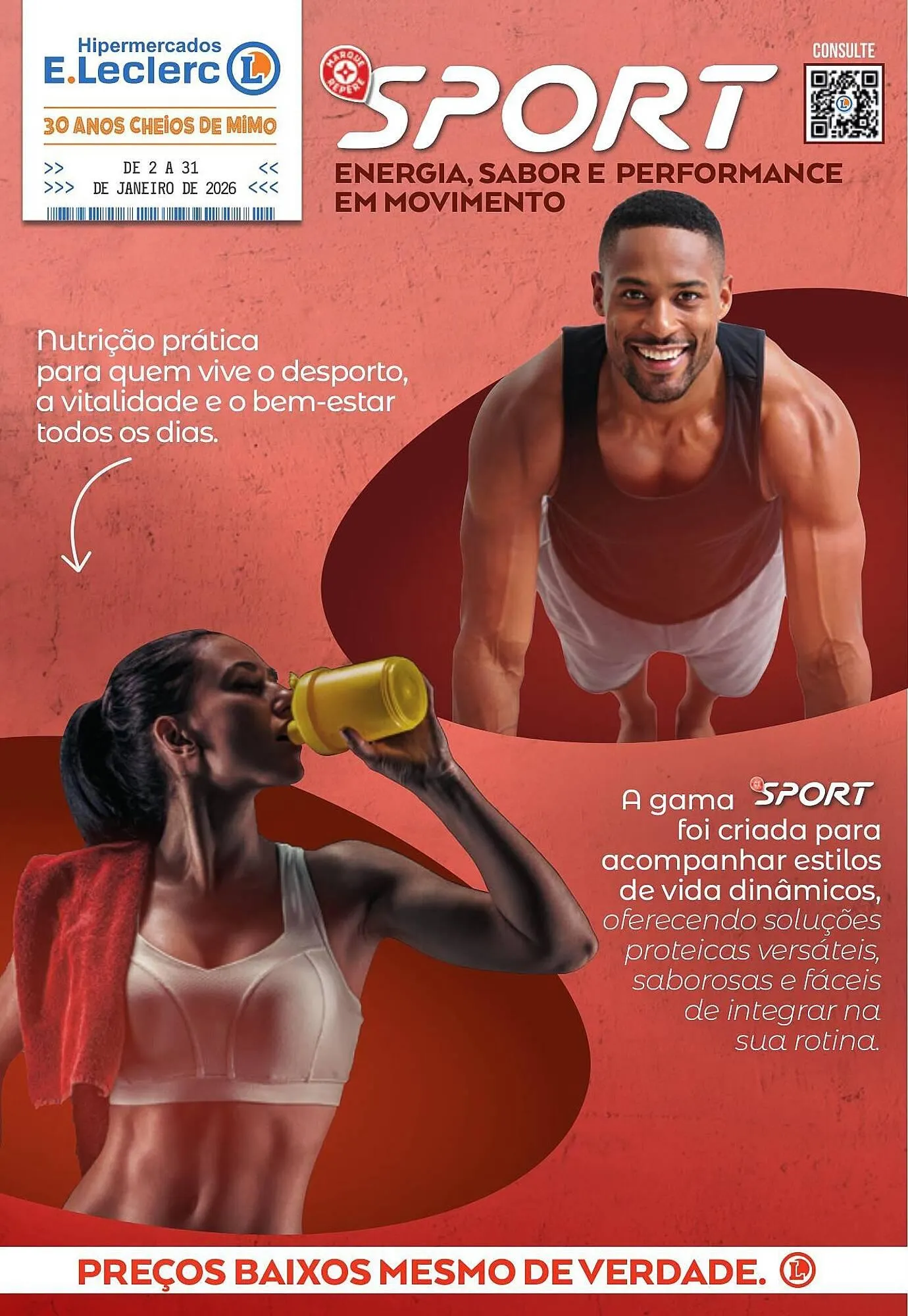Folheto Folheto E.Leclerc de 2 de janeiro até 31 de janeiro 2026 - Pagina 1