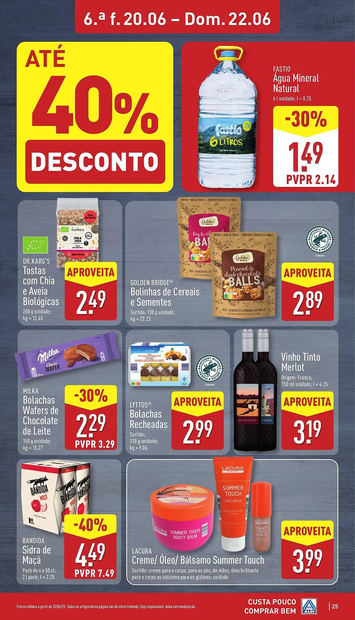 Folheto Folheto ALDI de 16 de junho até 22 de junho 2025 - Pagina 25