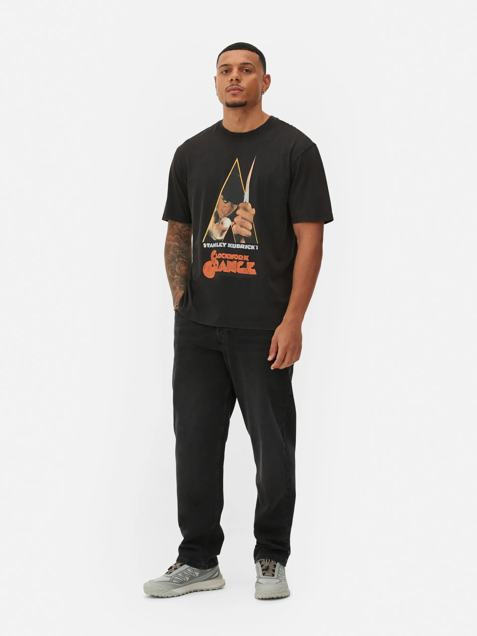 T-shirt met A Clockwork Orange-print