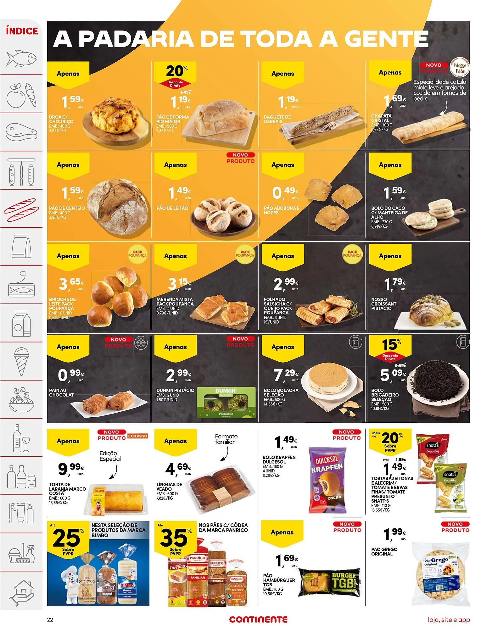 Folheto Folheto Continente de 24 de fevereiro até 2 de março 2026 - Pagina 22