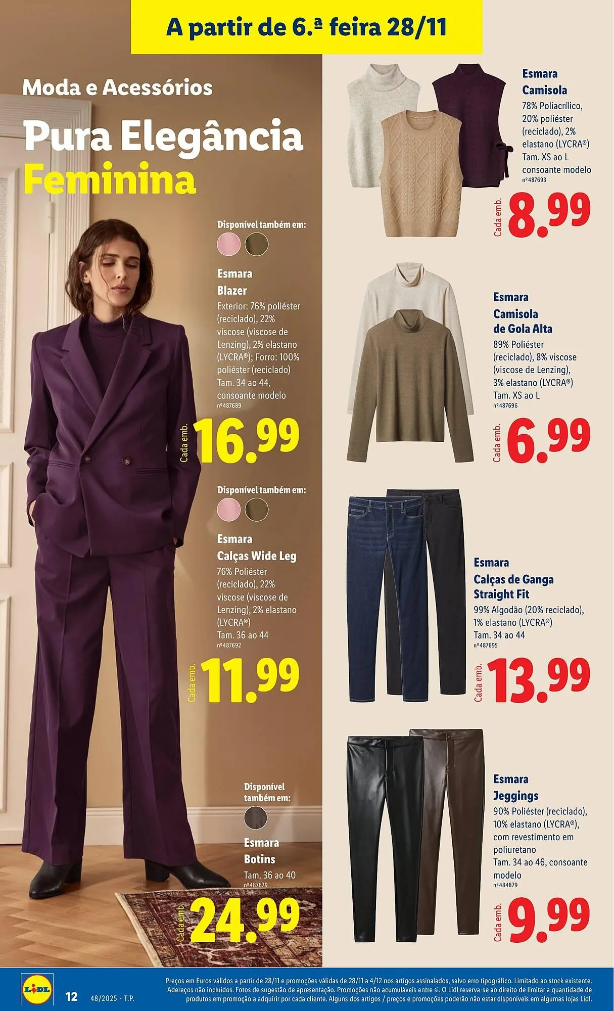 Folheto Folheto Lidl de 24 de novembro até 30 de novembro 2025 - Pagina 12