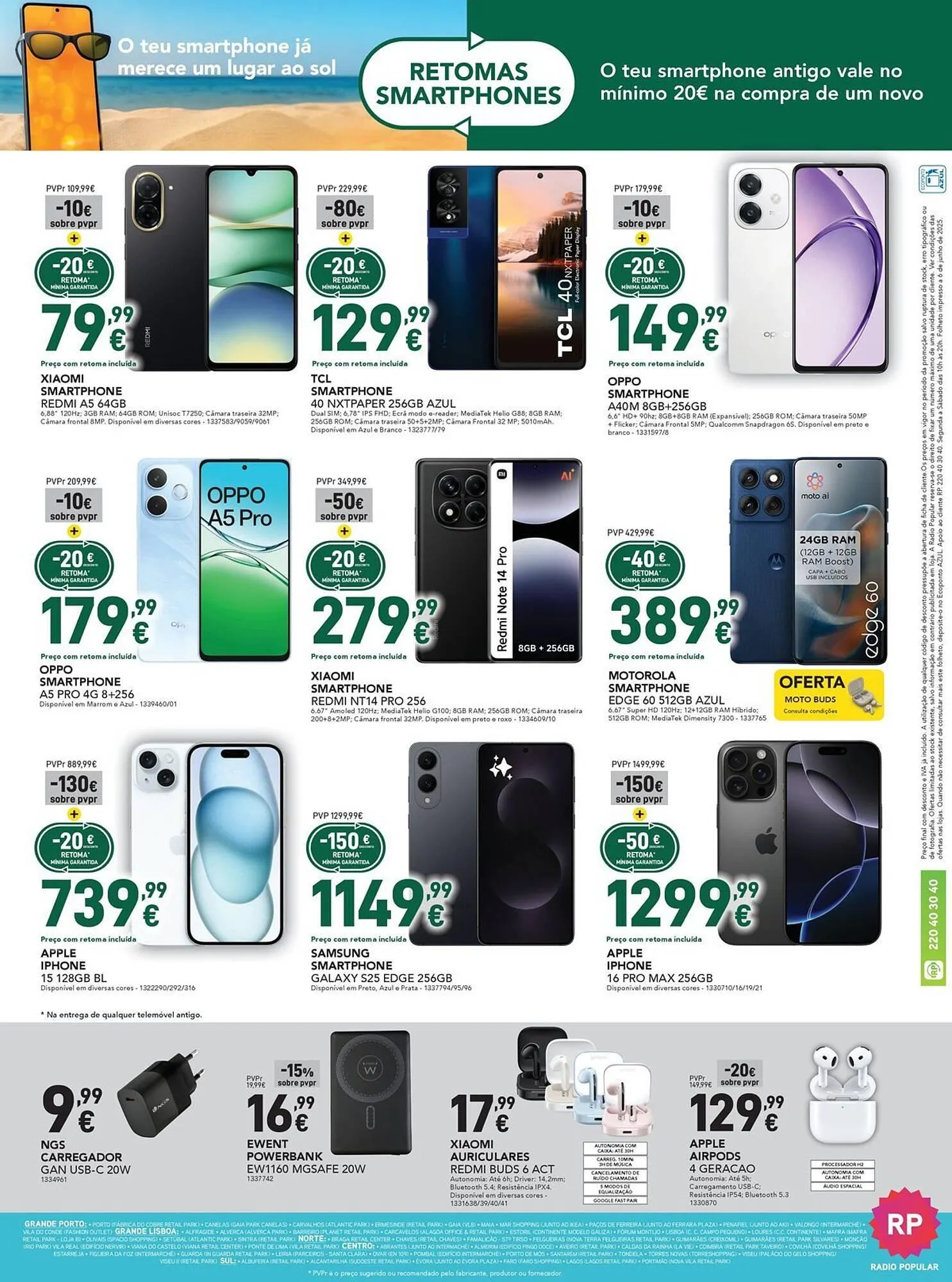 Folheto Folheto Radio Popular de 17 de junho até 30 de junho 2025 - Pagina 8