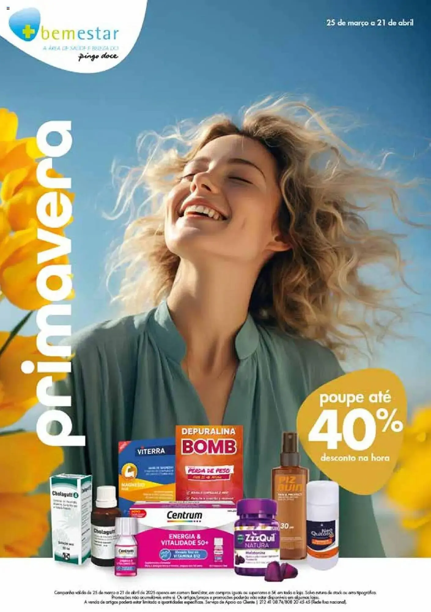 Folheto Folheto Pingo Doce de 25 de março até 21 de abril 2025 - Pagina 1