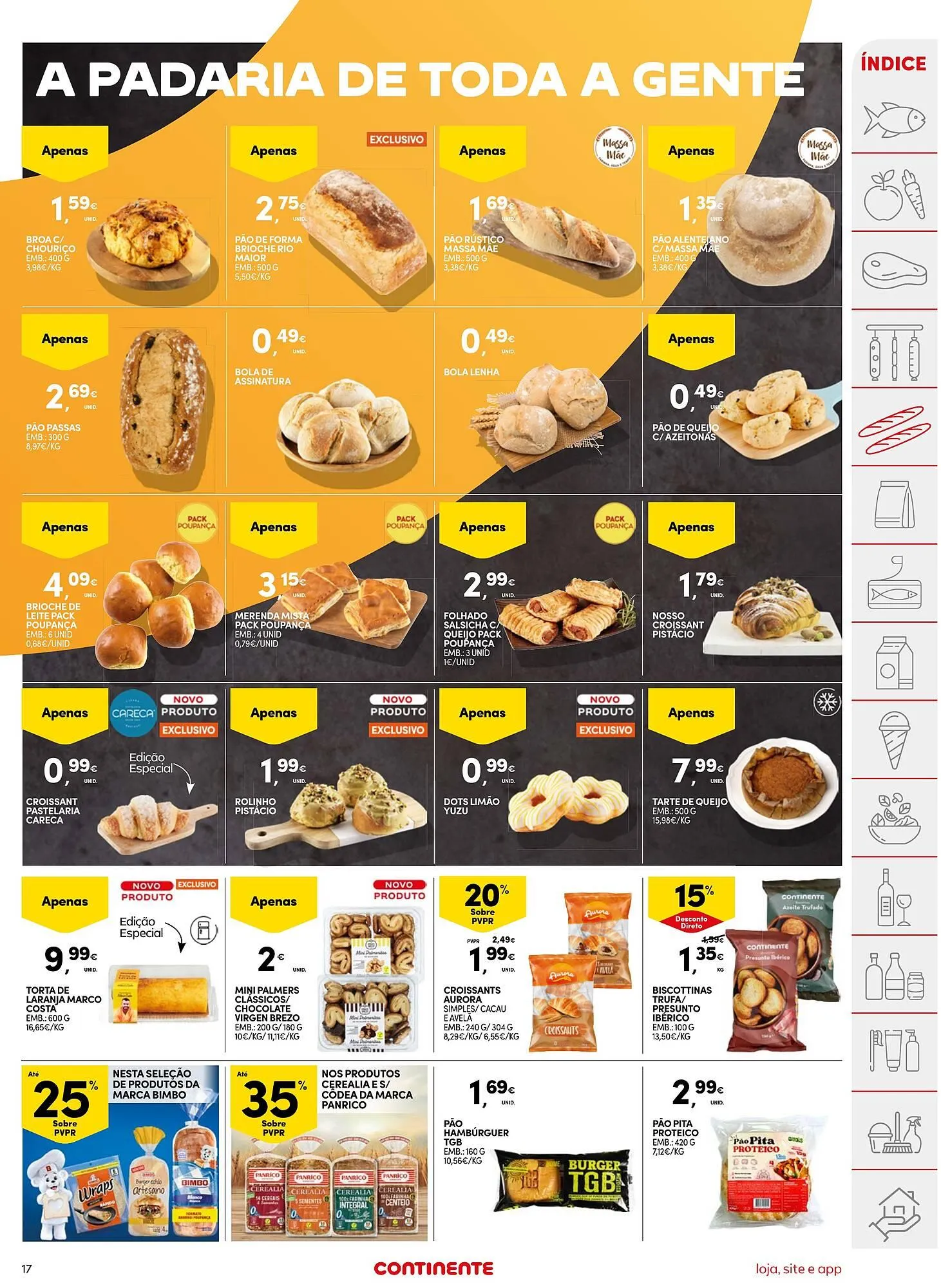 Folheto Folheto Continente de 10 de março até 16 de março 2026 - Pagina 17