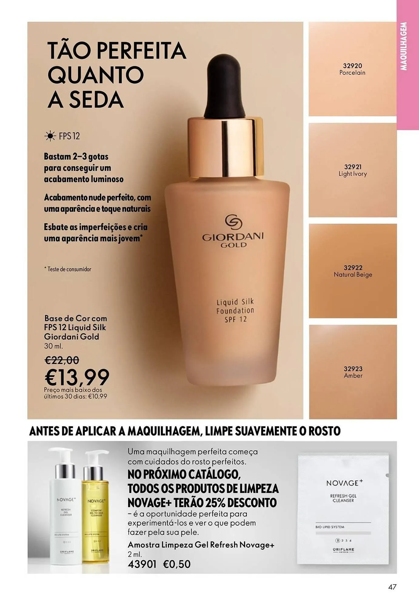 Folheto Catálogo Oriflame de 23 de dezembro até 20 de janeiro 2026 - Pagina 47
