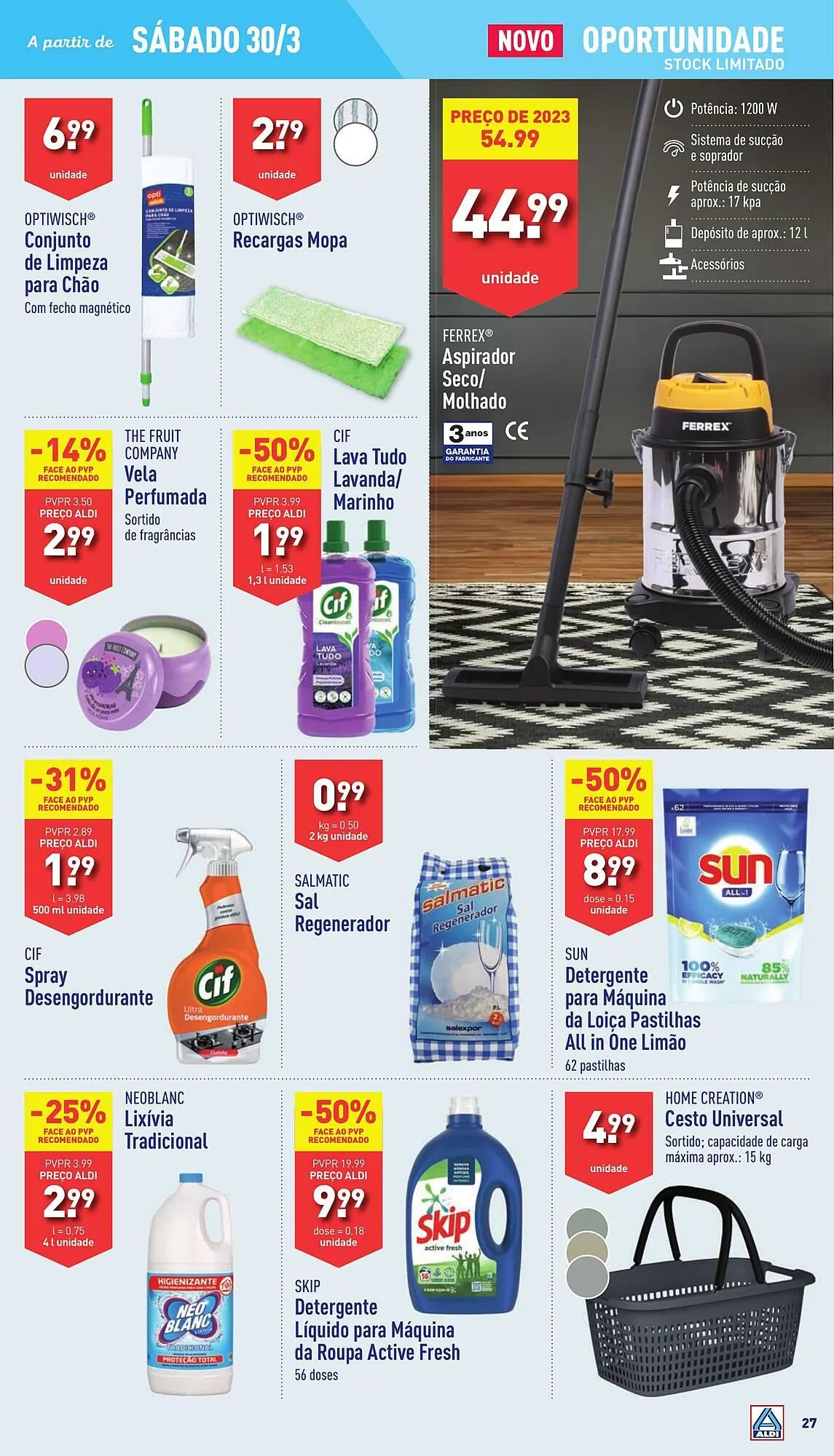 Folheto Folheto ALDI de 27 de março até 2 de abril 2024 - Pagina 27