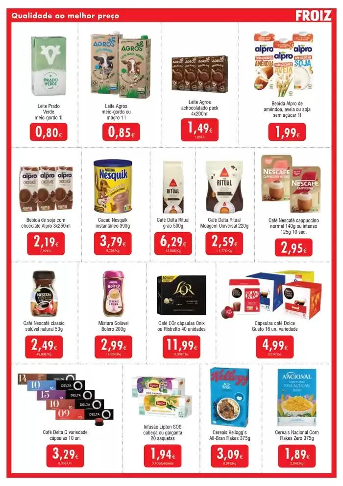 Folheto Super FROIZ de 6 de janeiro até 22 de janeiro 2025 - Pagina 12
