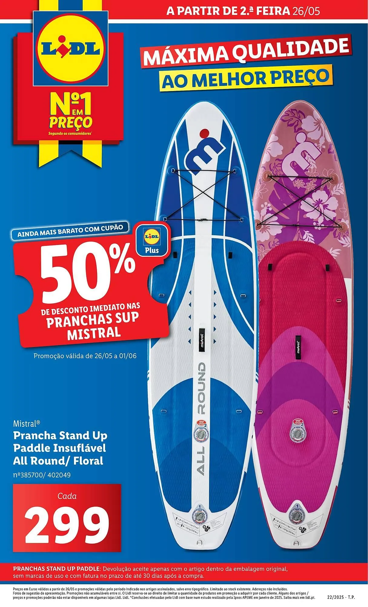 Folheto Folheto Lidl de 26 de maio até 1 de junho 2025 - Pagina 1