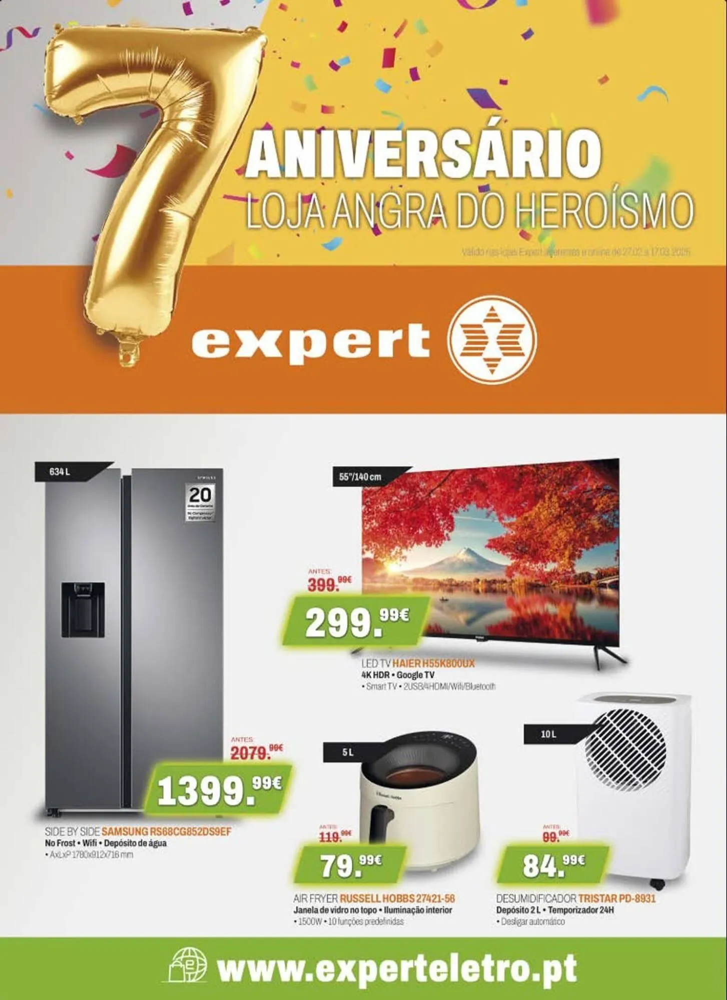 Folheto Folheto Expert de 28 de fevereiro até 17 de março 2025 - Pagina 1