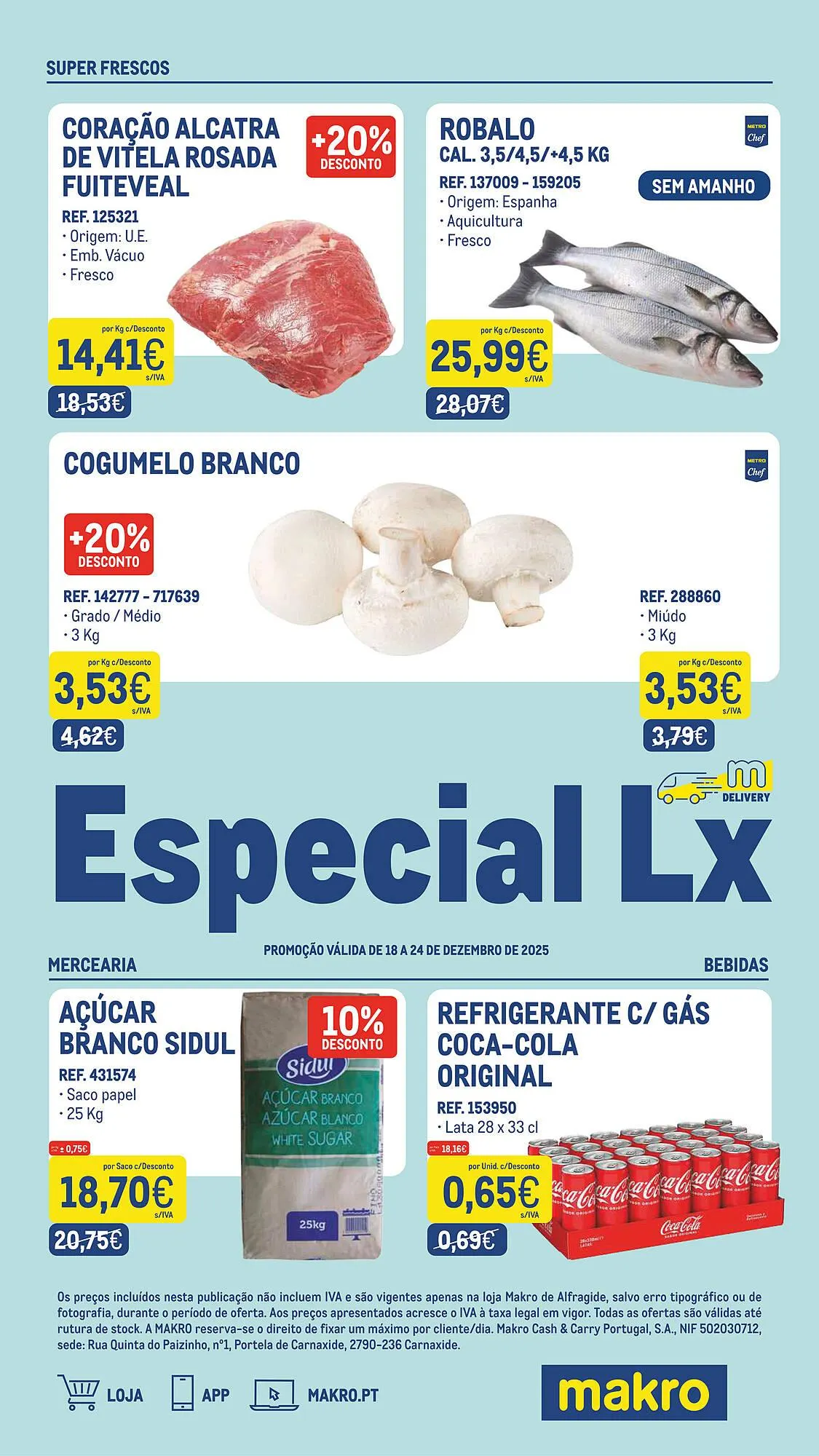 Folheto Catálogo Makro de 18 de dezembro até 24 de dezembro 2025 - Pagina 1