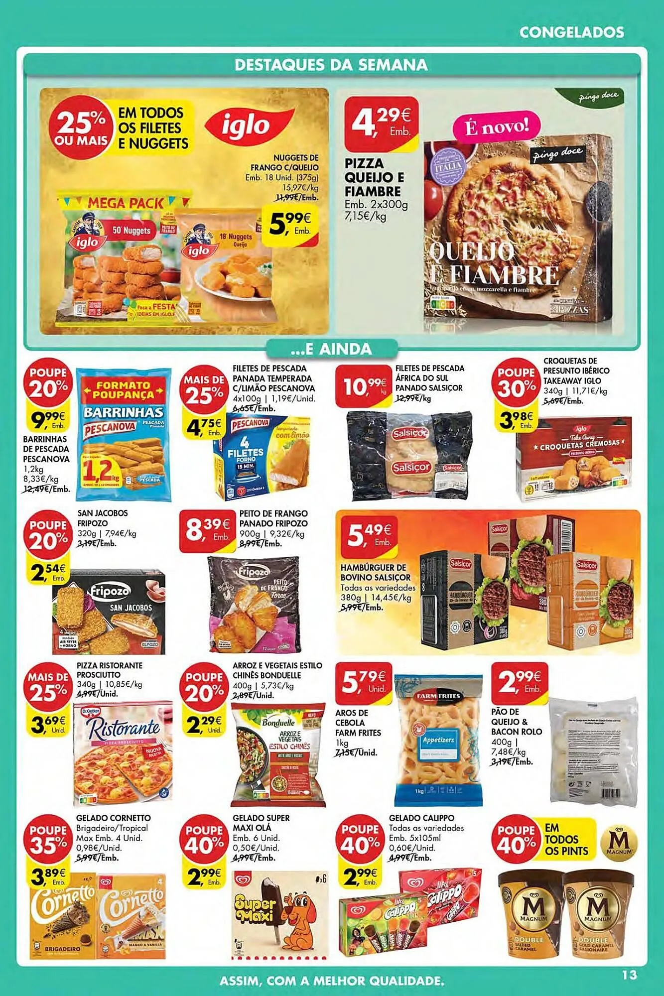 Folheto Folheto Pingo Doce de 5 de fevereiro até 11 de fevereiro 2026 - Pagina 13