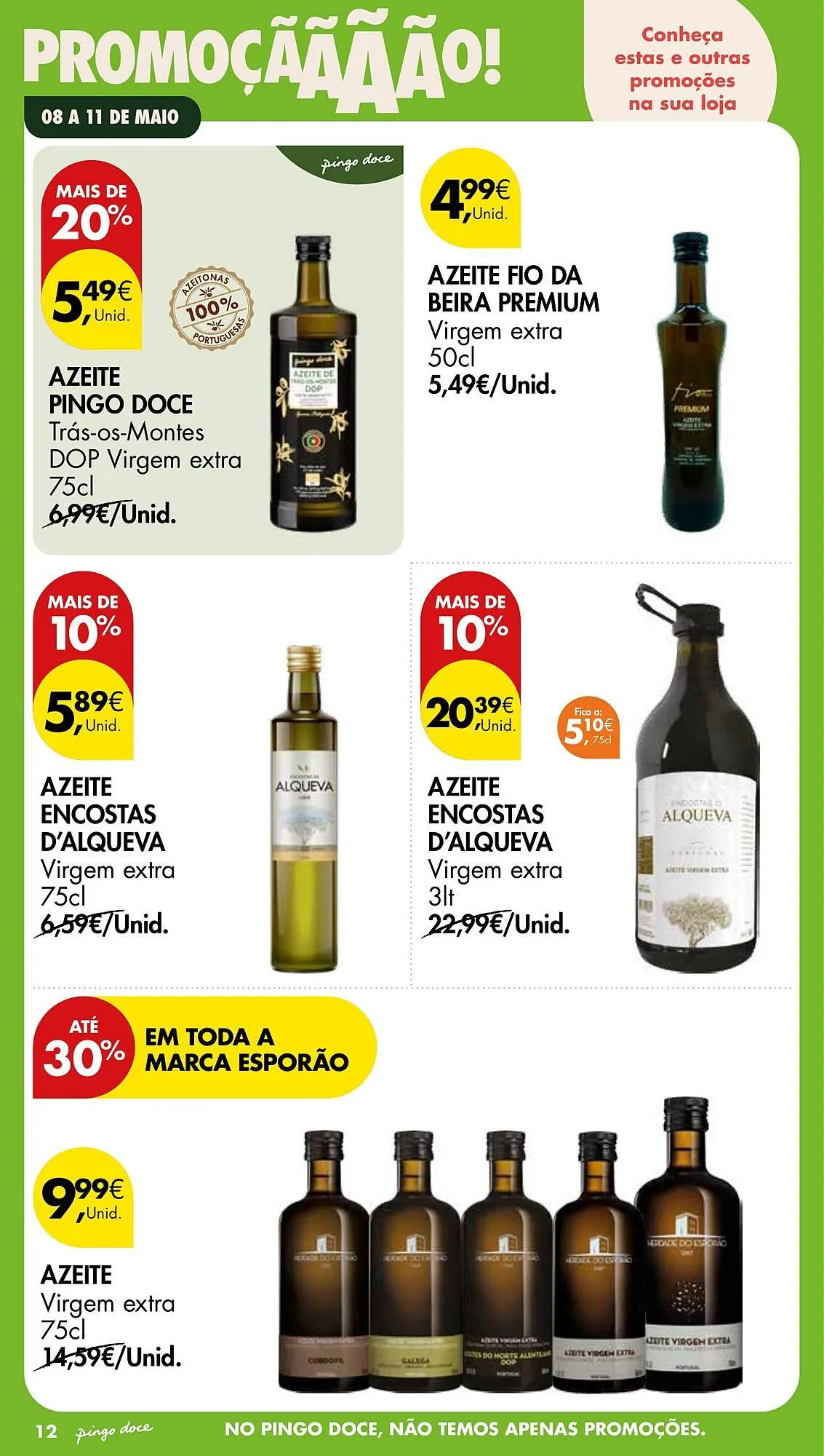 Folheto Folheto Pingo Doce de 8 de maio até 11 de maio 2026 - Pagina 12