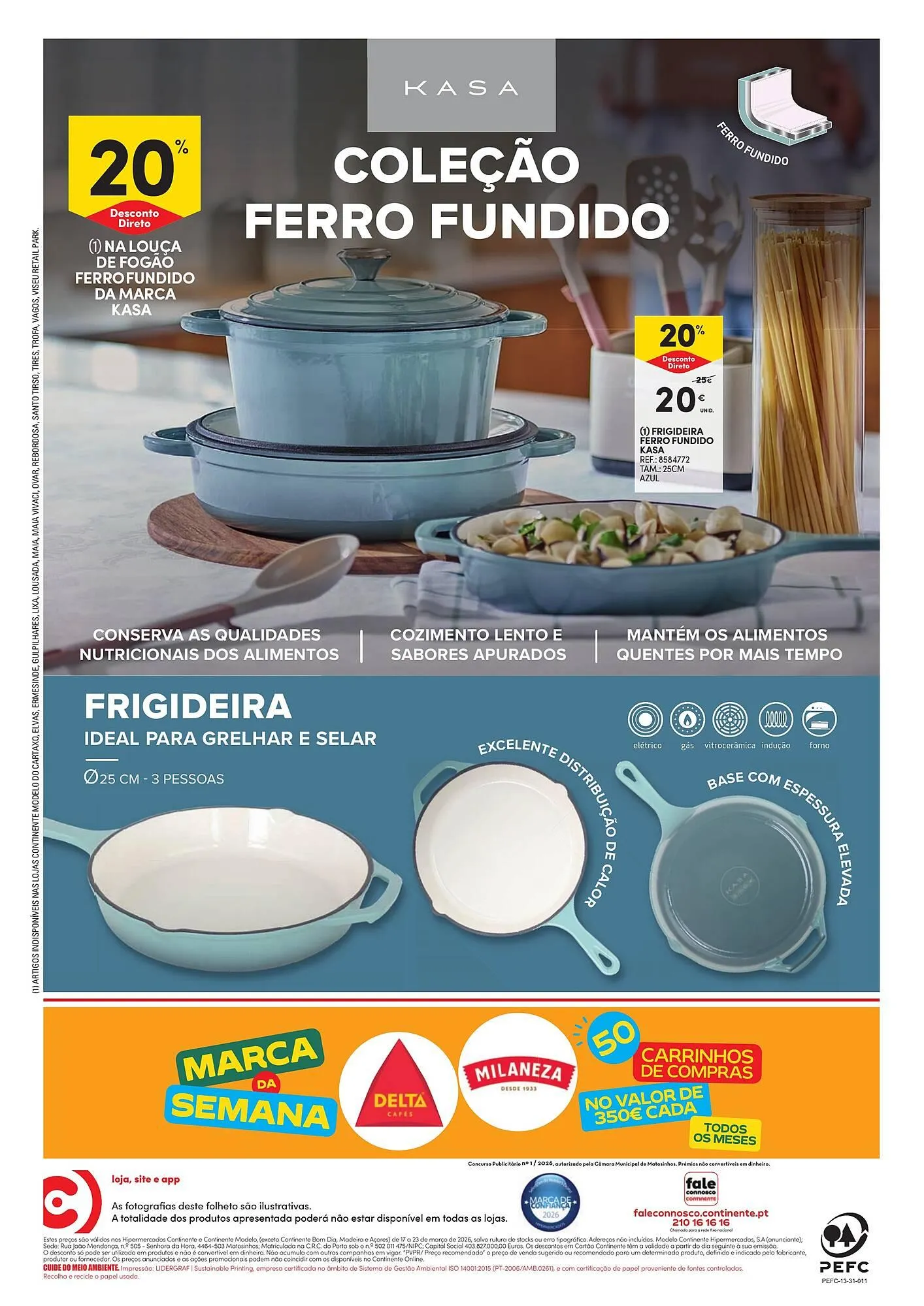 Folheto Folheto Continente de 17 de março até 23 de março 2026 - Pagina 52