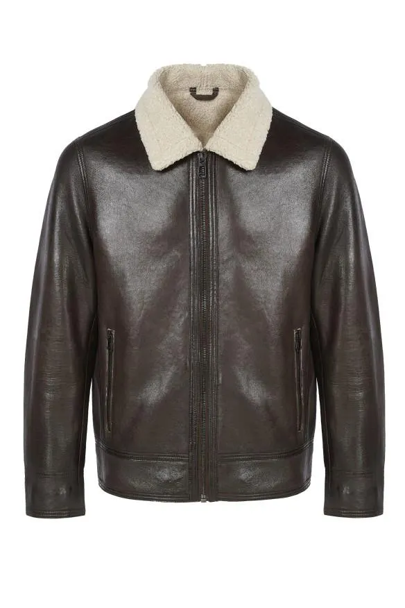 Blusão em pele Pedro