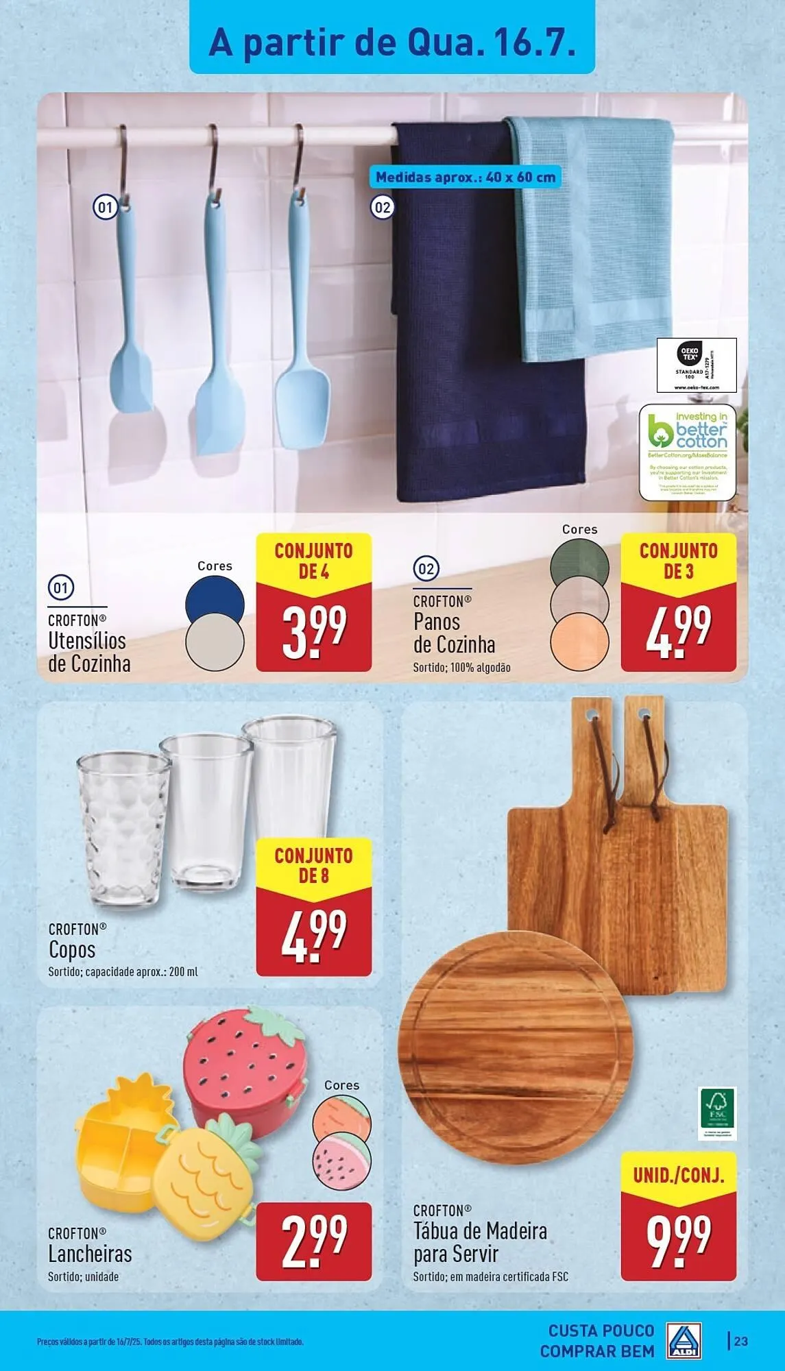 Folheto Folheto ALDI de 14 de julho até 20 de julho 2025 - Pagina 23