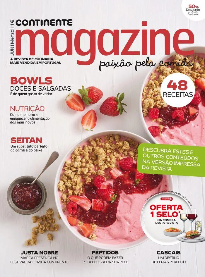 Folheto Continente Magazine. de 29 de maio até 24 de junho 2024 - Pagina 1
