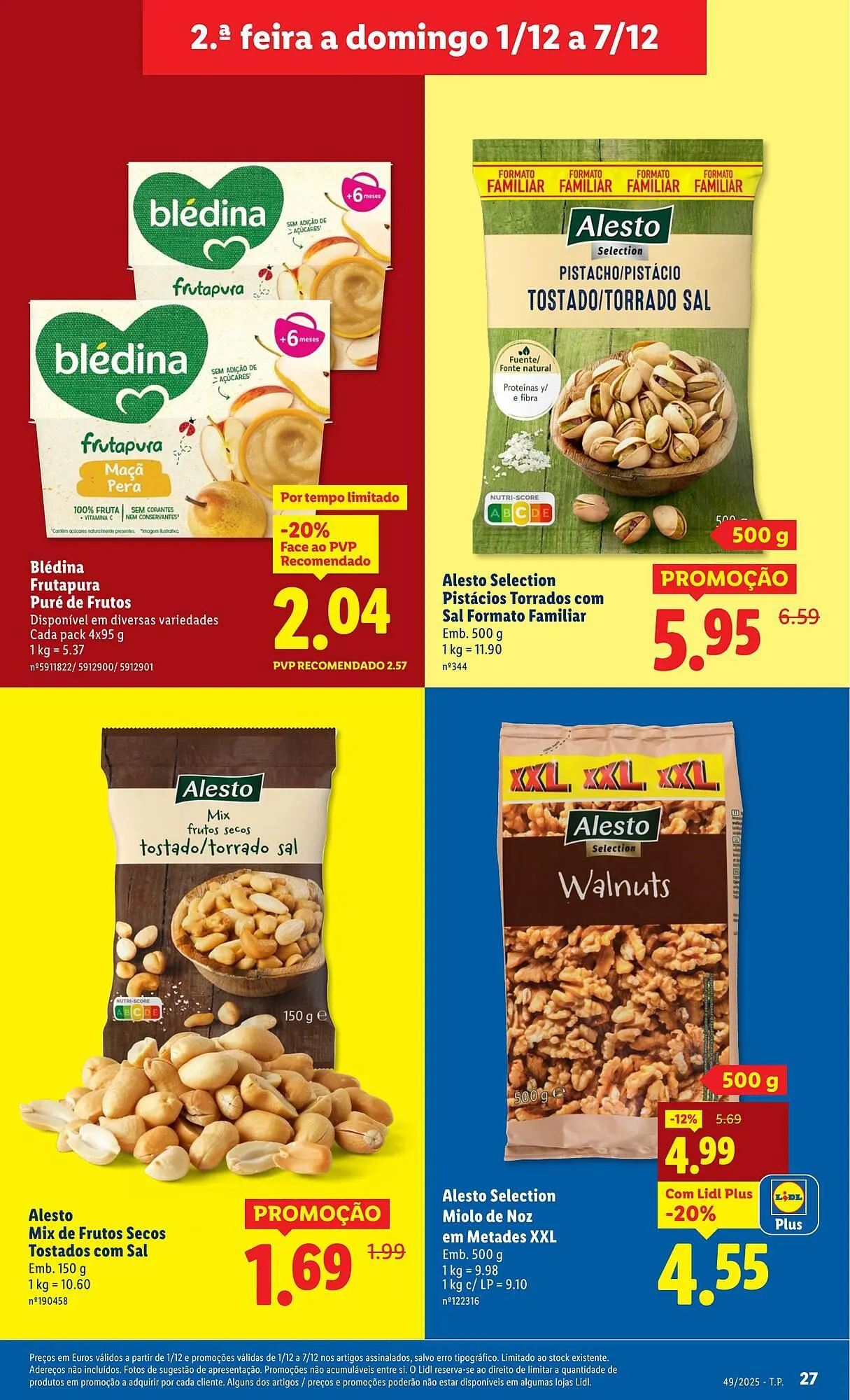 Folheto Folheto Lidl de 1 de dezembro até 7 de dezembro 2025 - Pagina 27