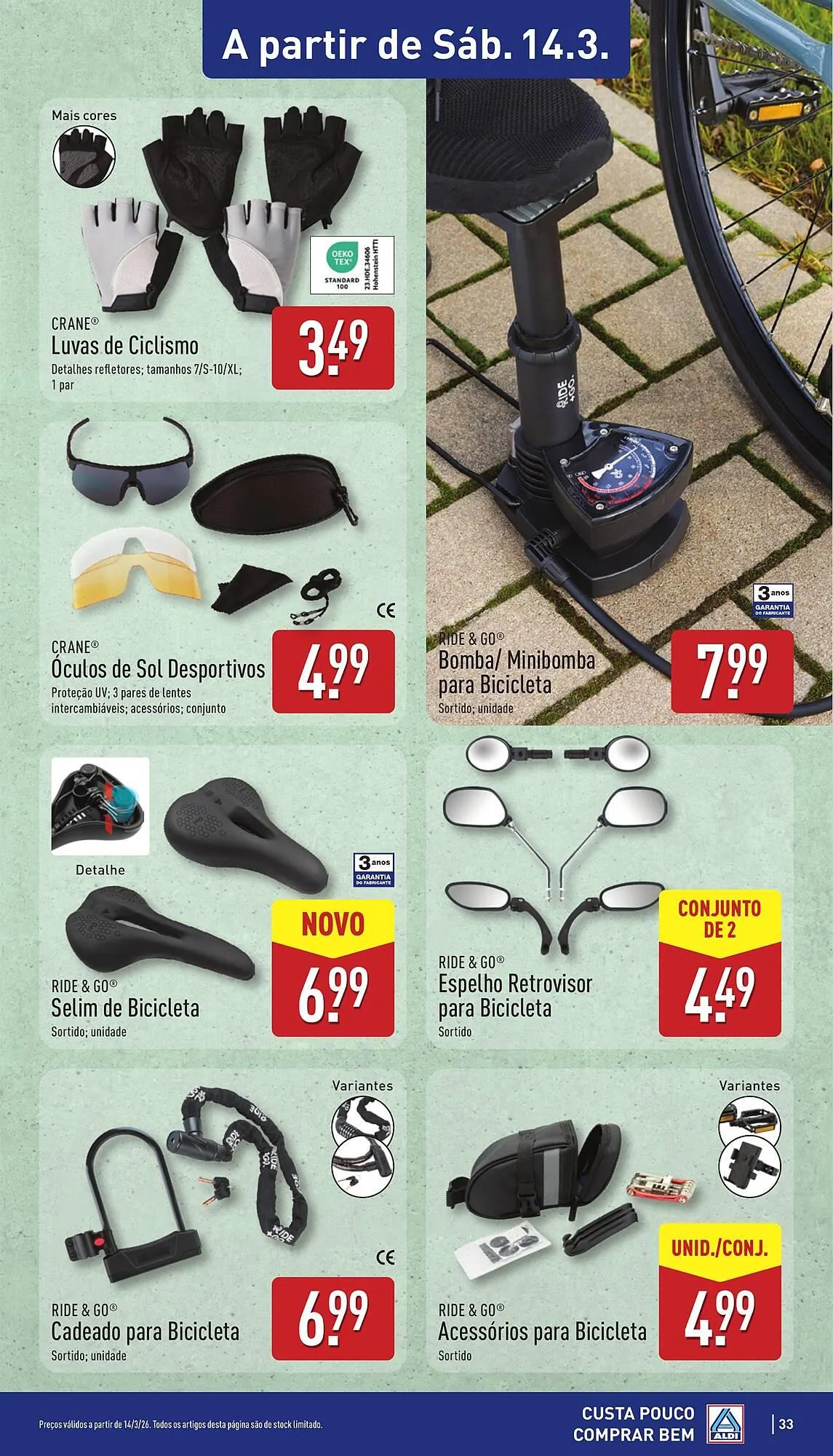 Folheto Folheto ALDI de 9 de março até 15 de março 2026 - Pagina 33