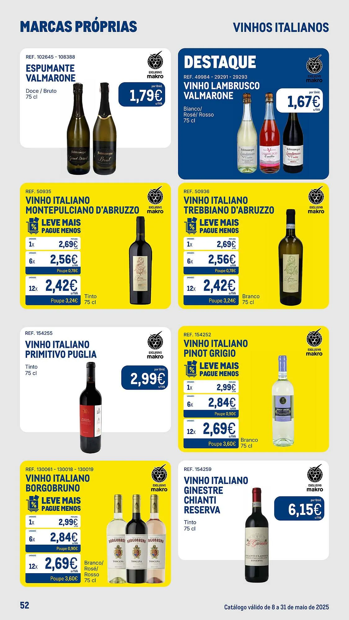 Folheto Folheto Makro de 8 de maio até 31 de maio 2025 - Pagina 52
